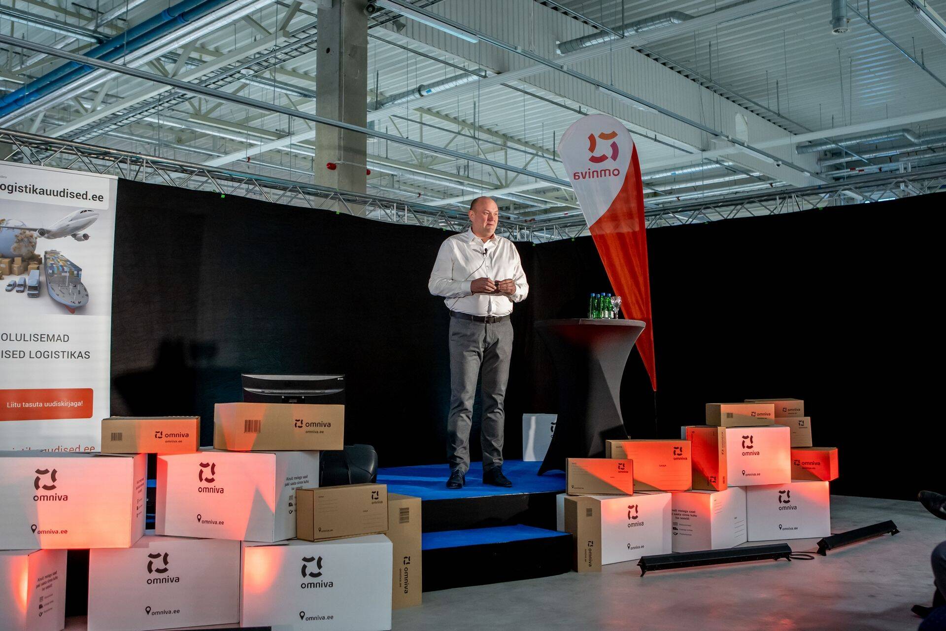 Ansi Arumeel Logistika aastakonverentsil.