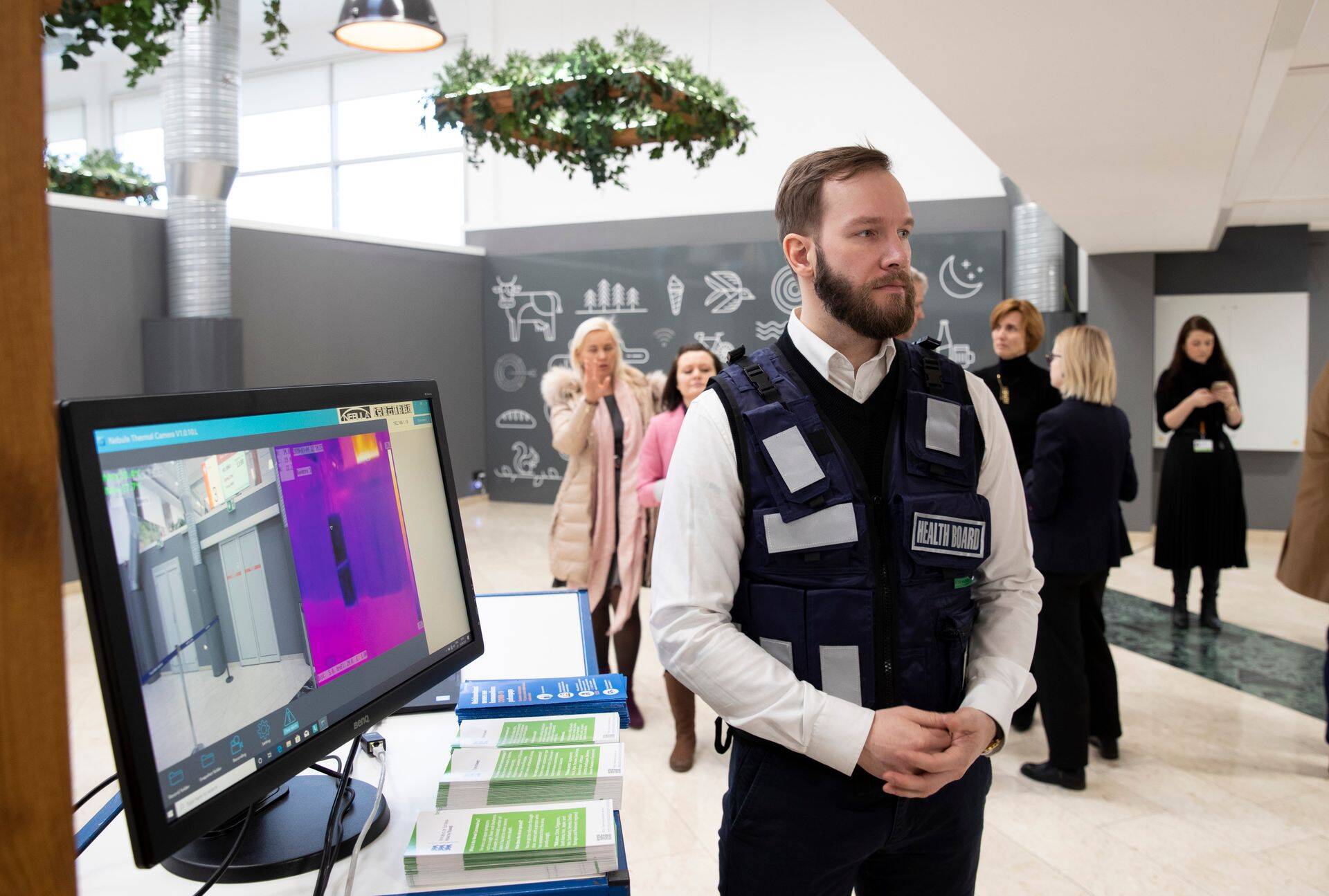 Tallinna Sadama Vanasadama A-terminalis testiti termokaameraid.