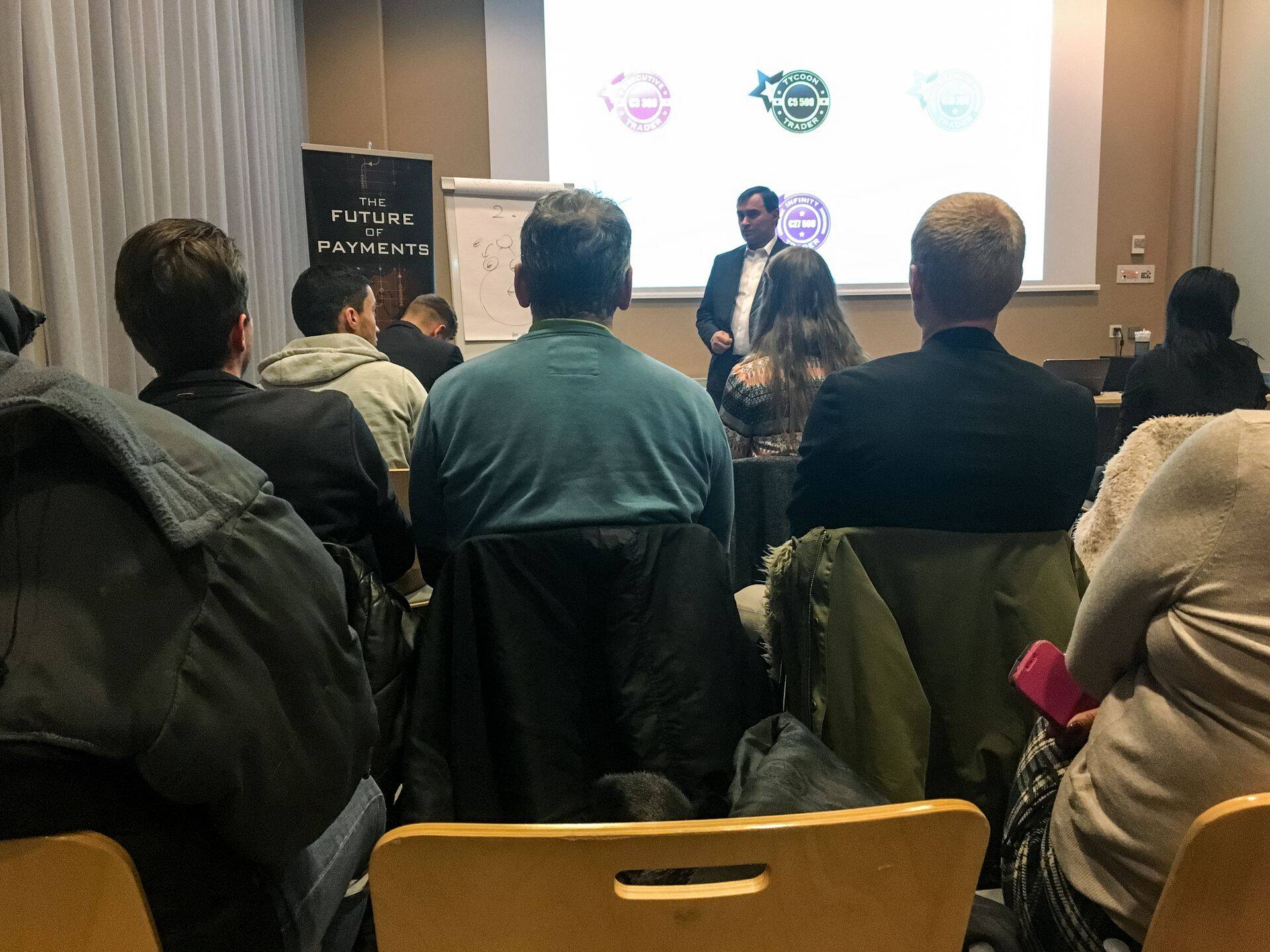 Onecoin esitlus hotellis Euroopa.