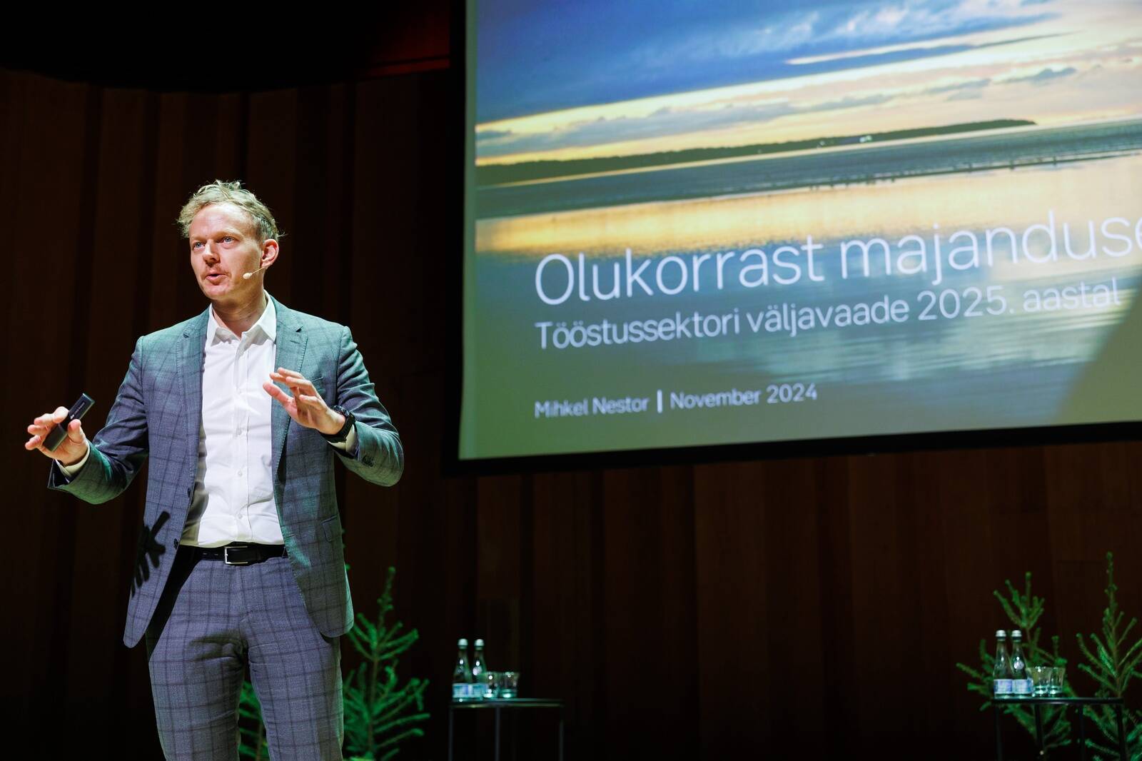 SEB panga majandusanalüütik Mihkel Nestor.