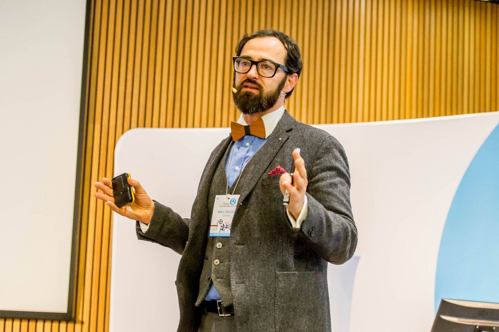 Niko Slavnic esineb Pärnu Tarneahelakonverentsil