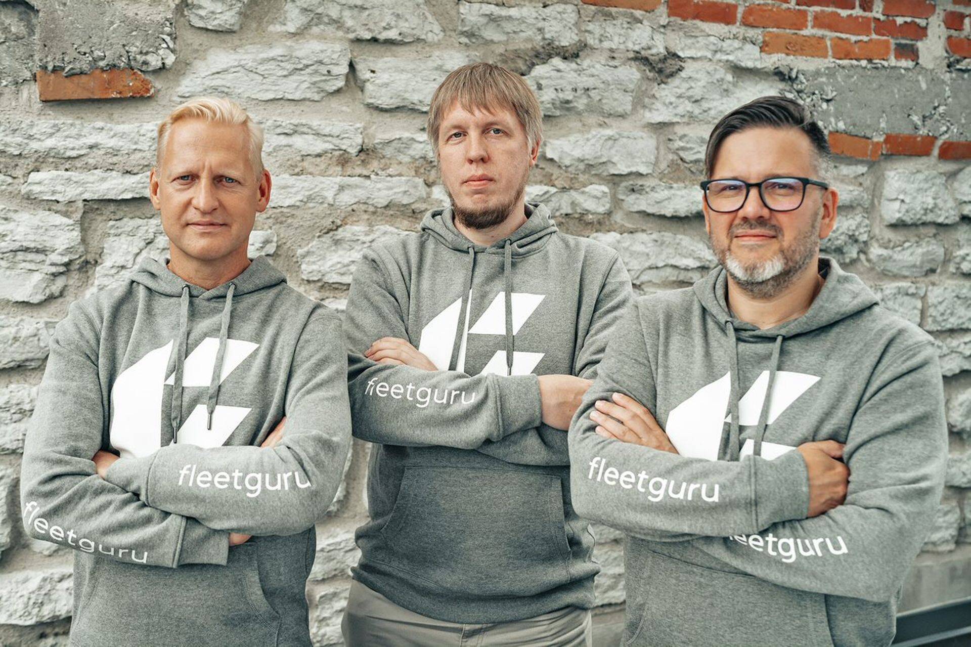 FleetGuru asutajad Ivar Vilmer (vasakul), Indrek Siitan ja Toomas Loik.