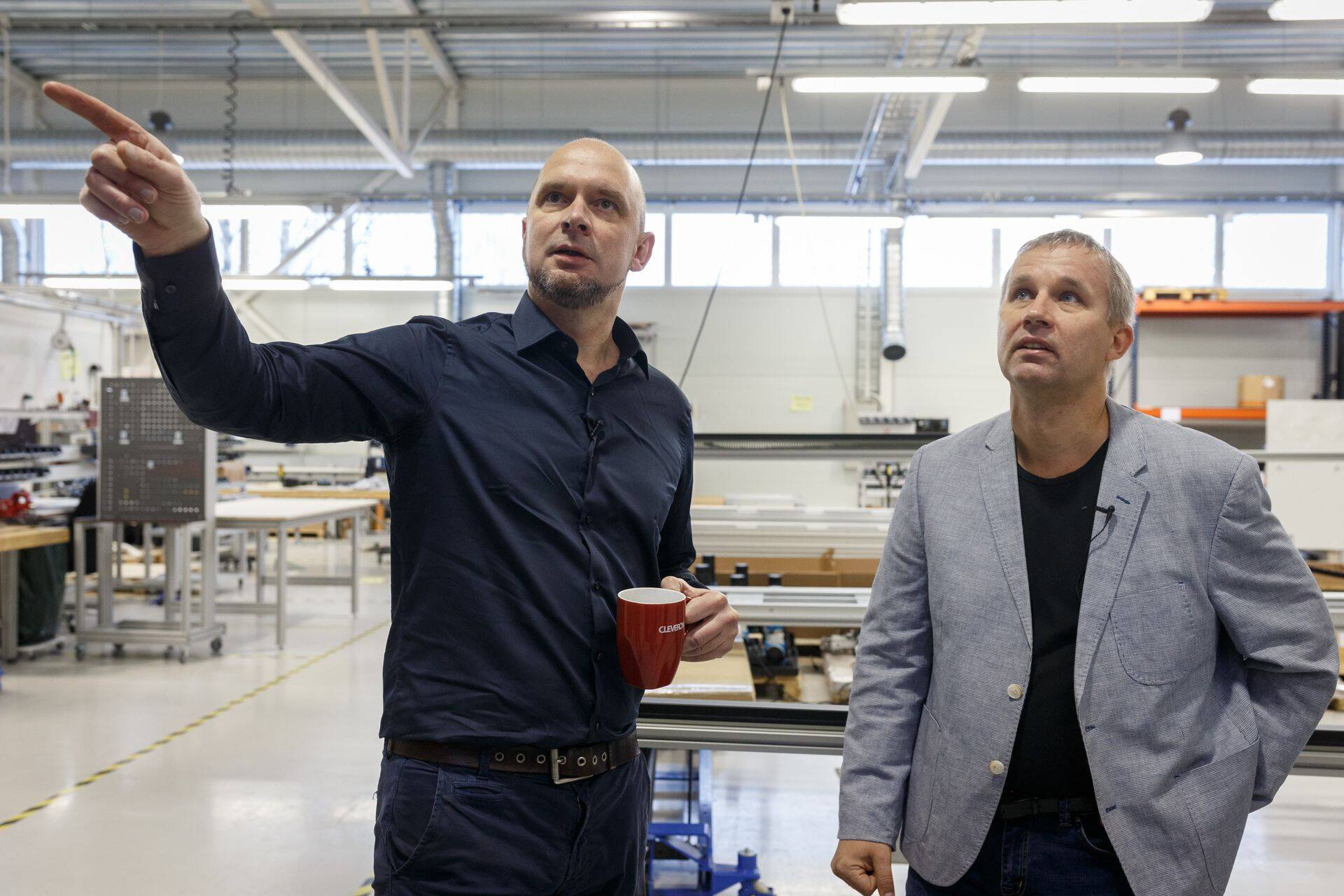 Cleveroni eestvedajad Arno Kütt (paremal) ja Peep Kuld