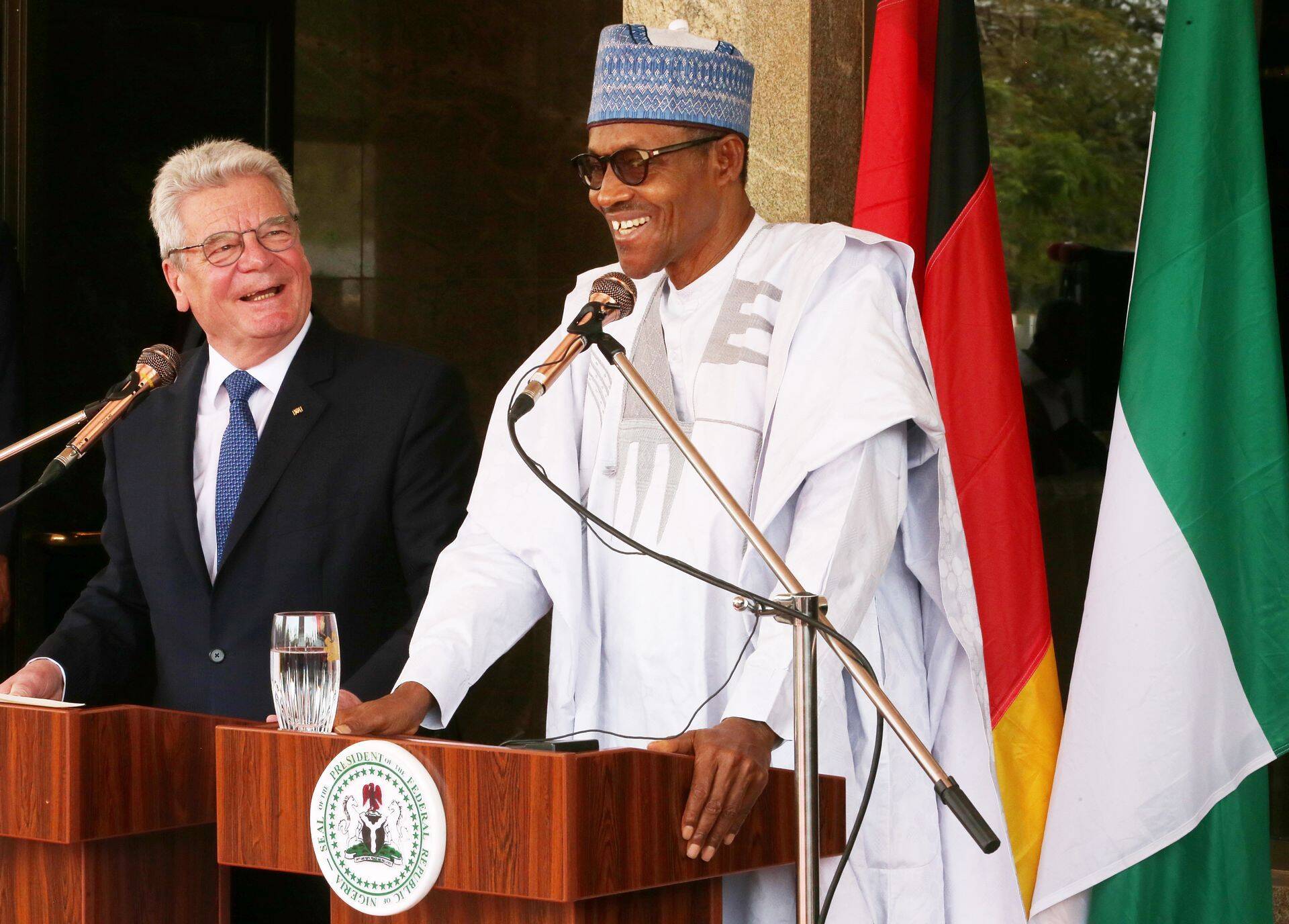 Nigeeria president Muhammadu Buhari