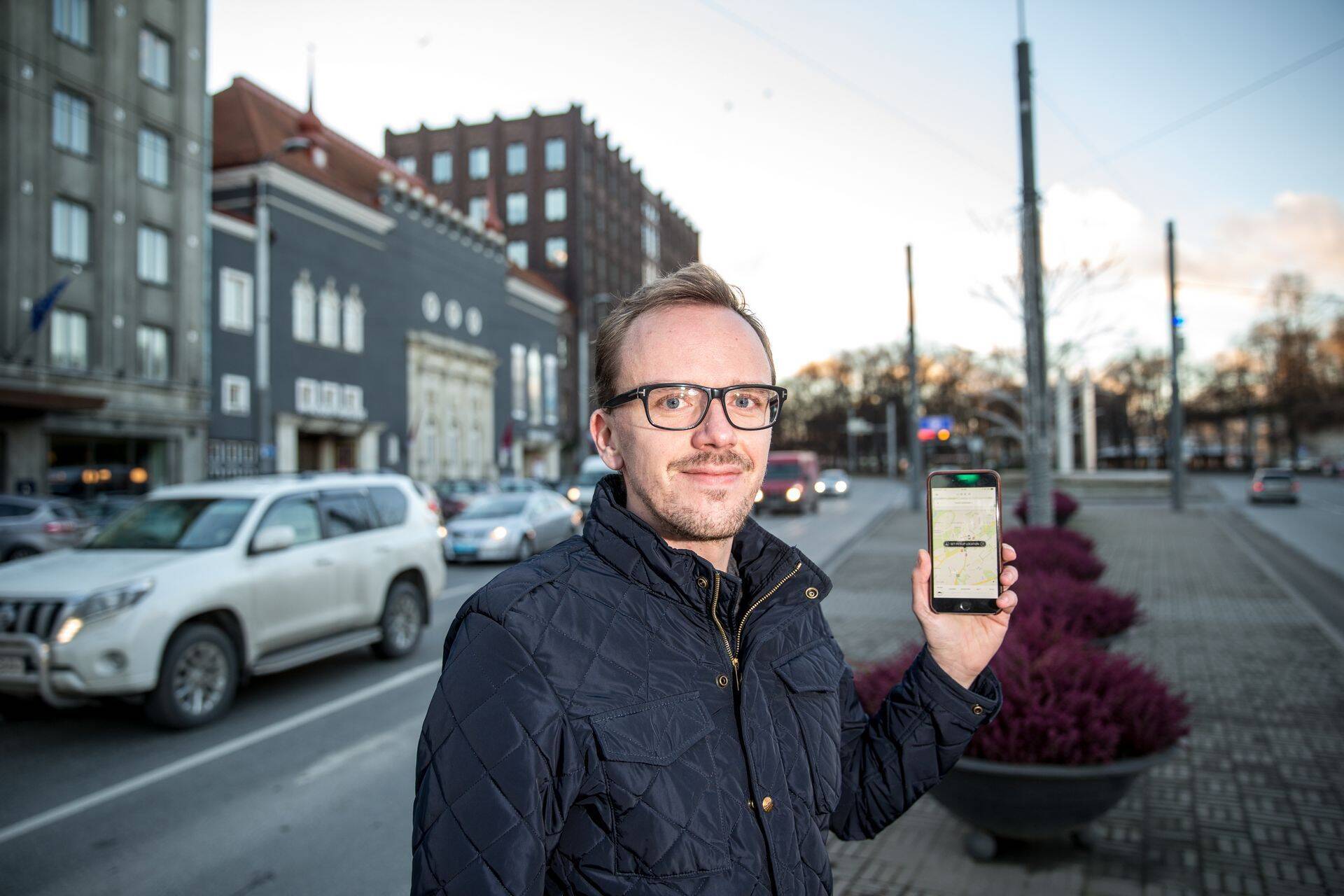 Uber Estonia juht Enn Metsar.