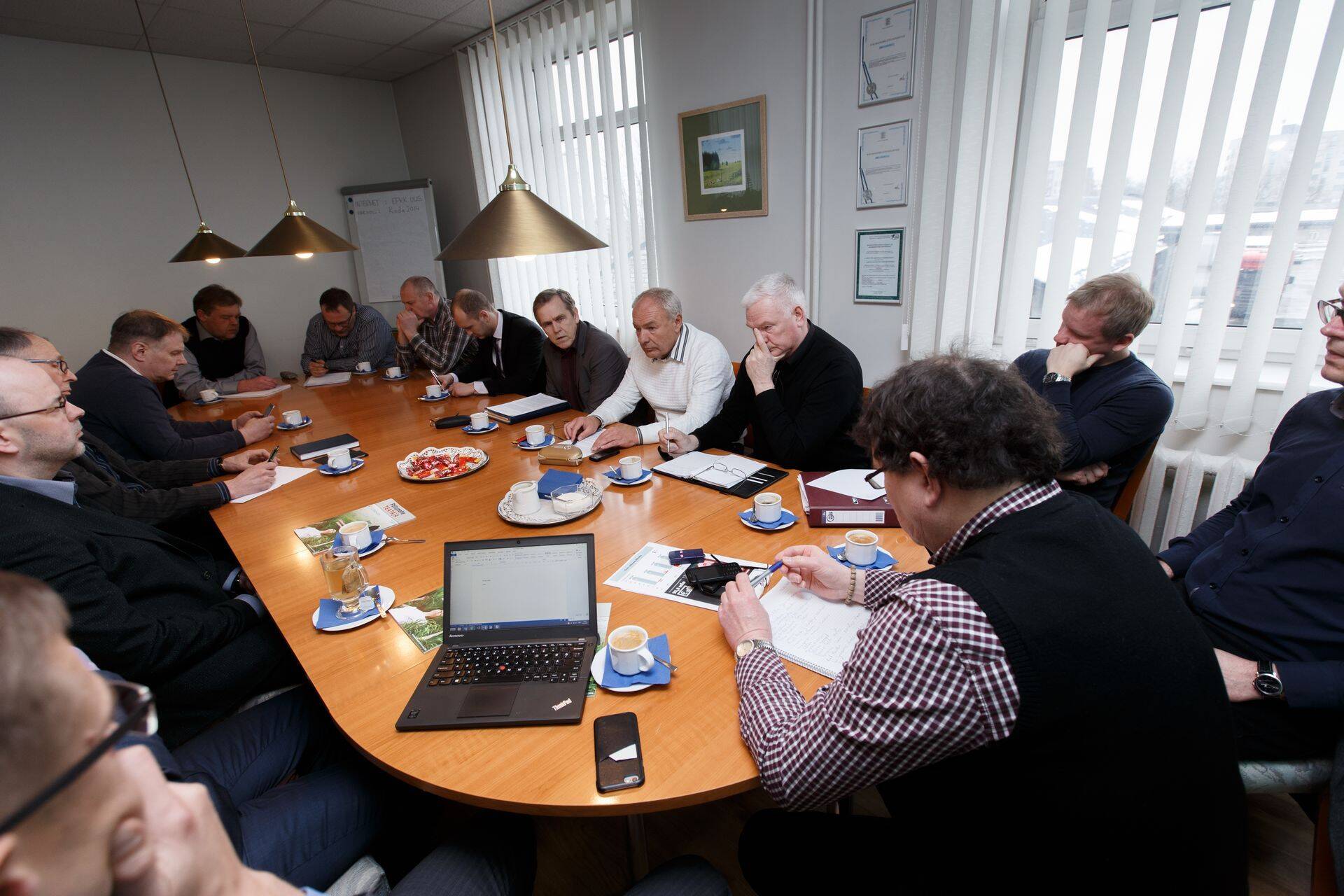 Tere võlausaldajate koosolek möödunud kuul. Koosolekul päriti aru saneerimisnõustajatelt.