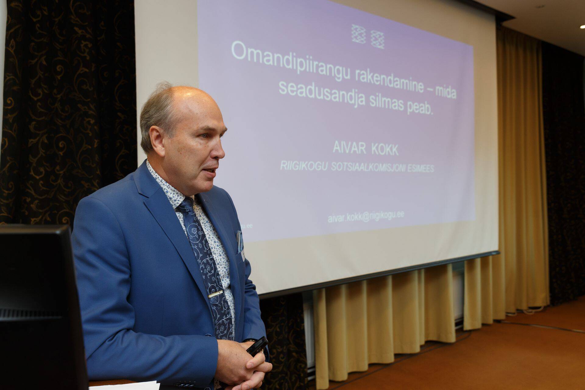 Riigikogu majanduskomisjoni esimees Aivar Kokk