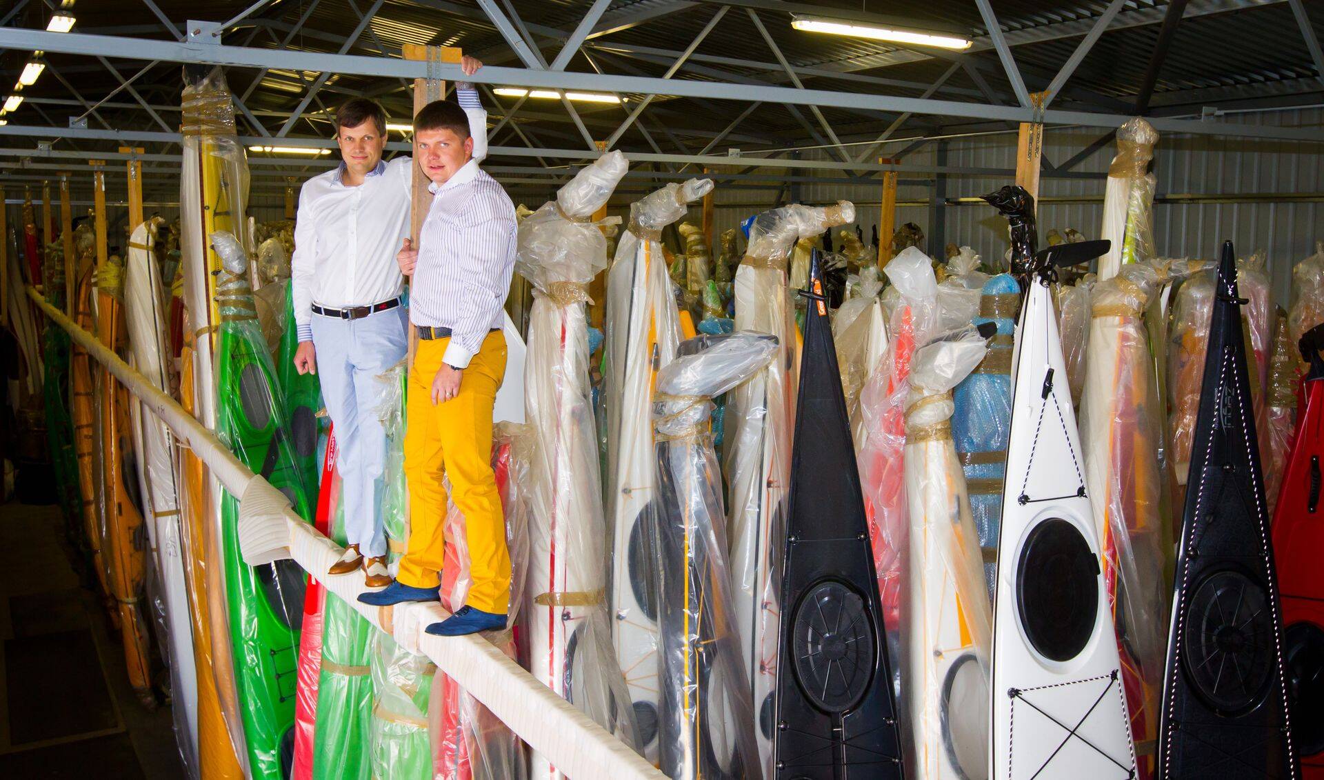 Marek Pohla (paremal) lahkus Tahe Outdoorsi juhatusest juba kolme aasta eest, sel aastal väljus ta ka omanikeringist. Fotol koos venna Janekuga.