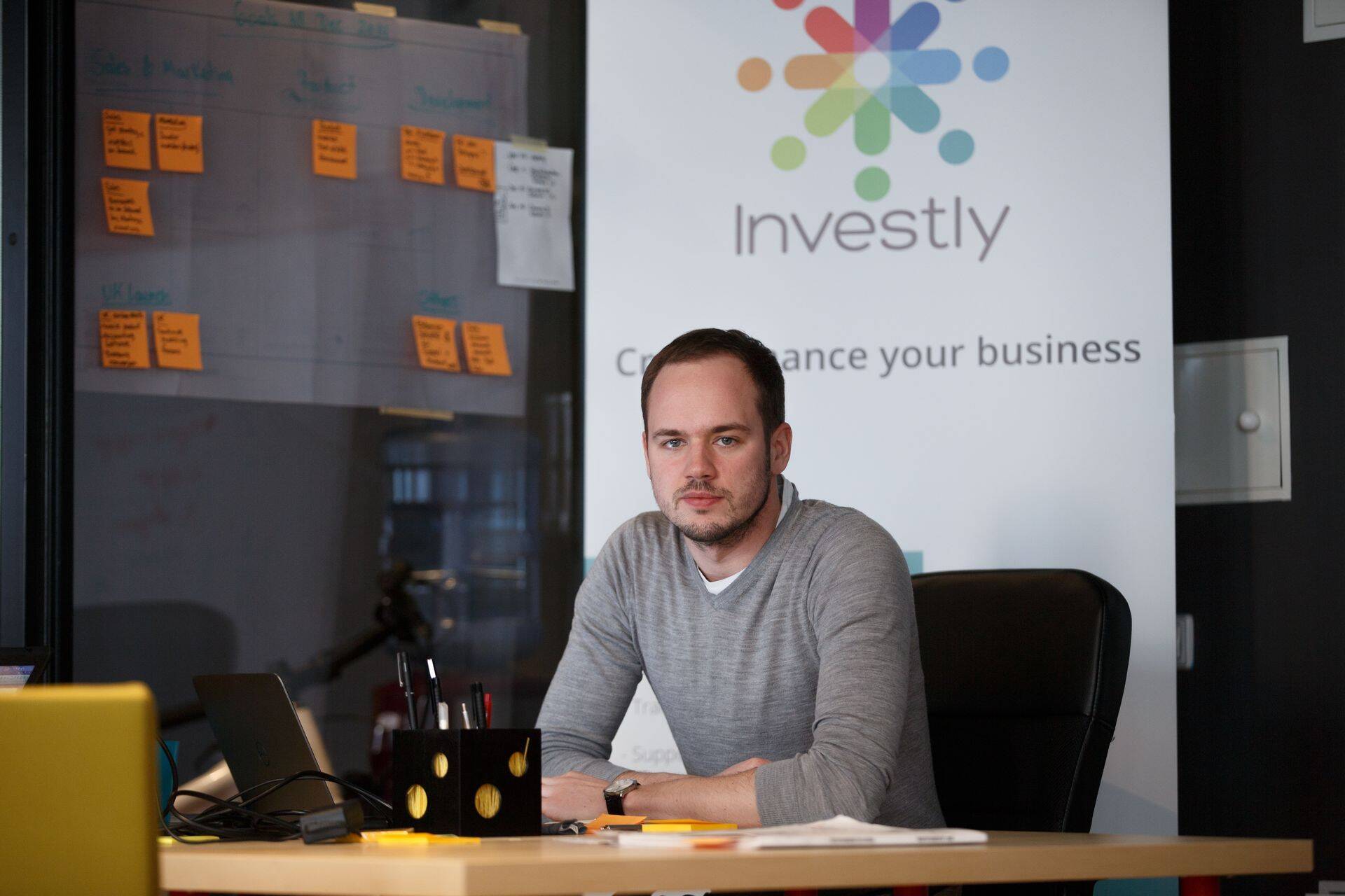 Investly juht Siim Maivel käivitab täna arvete oksjoni.