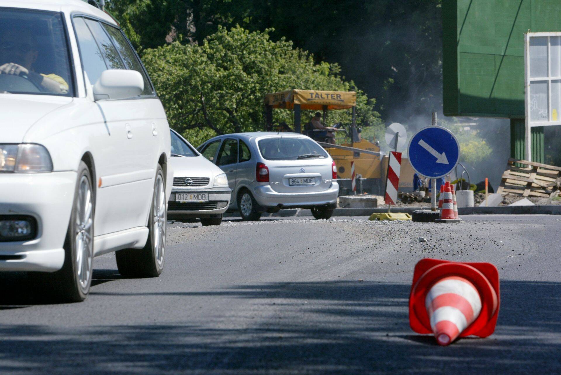 Tondi tänava remont aastaid tagasi.