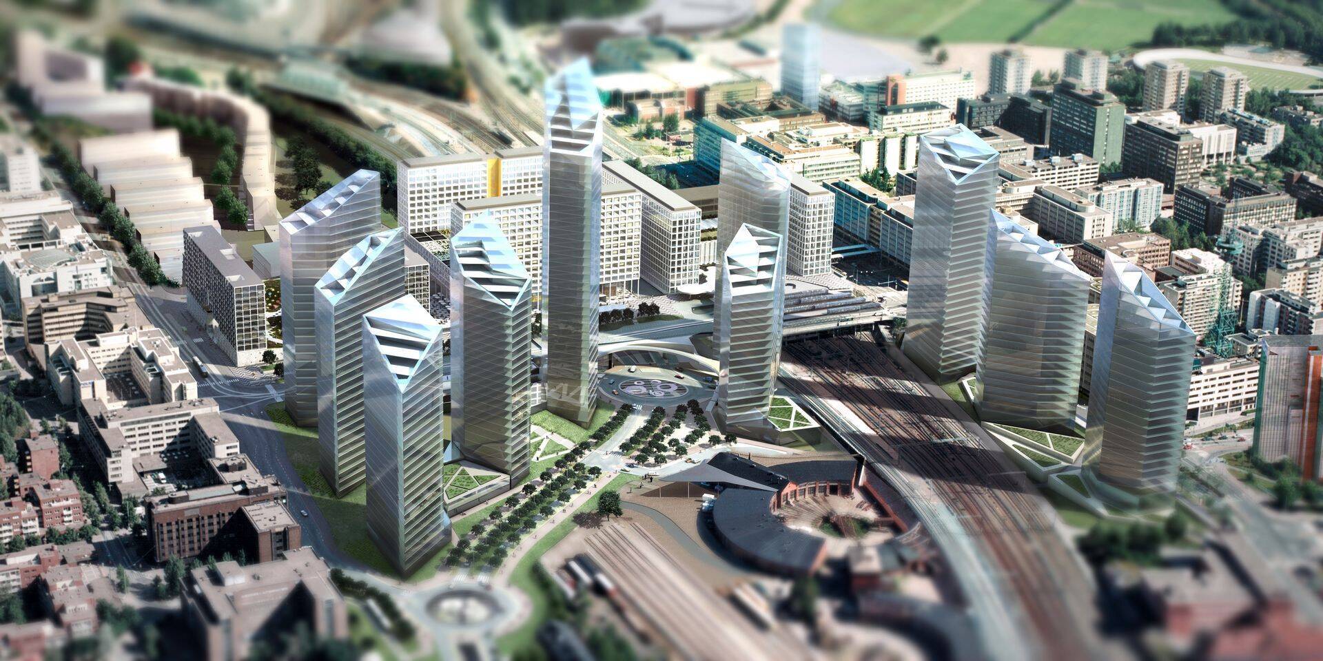 Visioon Tripla keskusest Pasilas