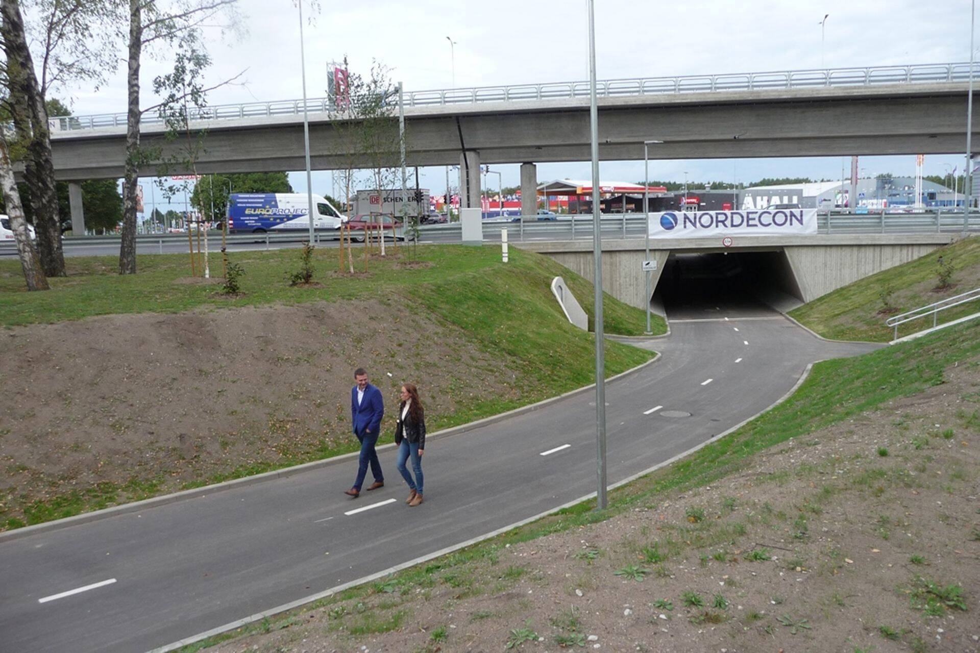 Haabersti ristmiku tunnel.