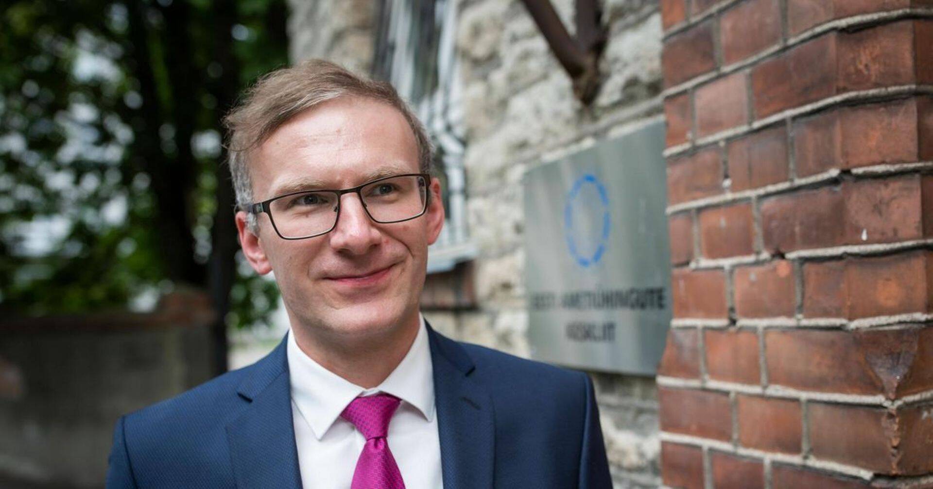 Eesti Ametühingute Keskliidu juht Jaan-Hendrik Toomel