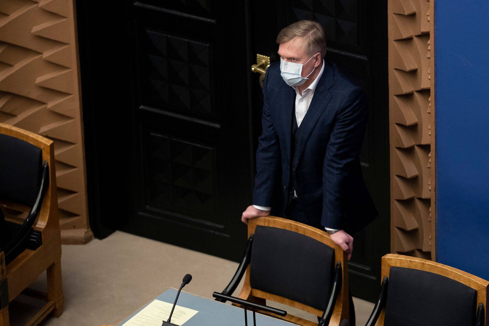 Министр обороны Калле Лаанет.