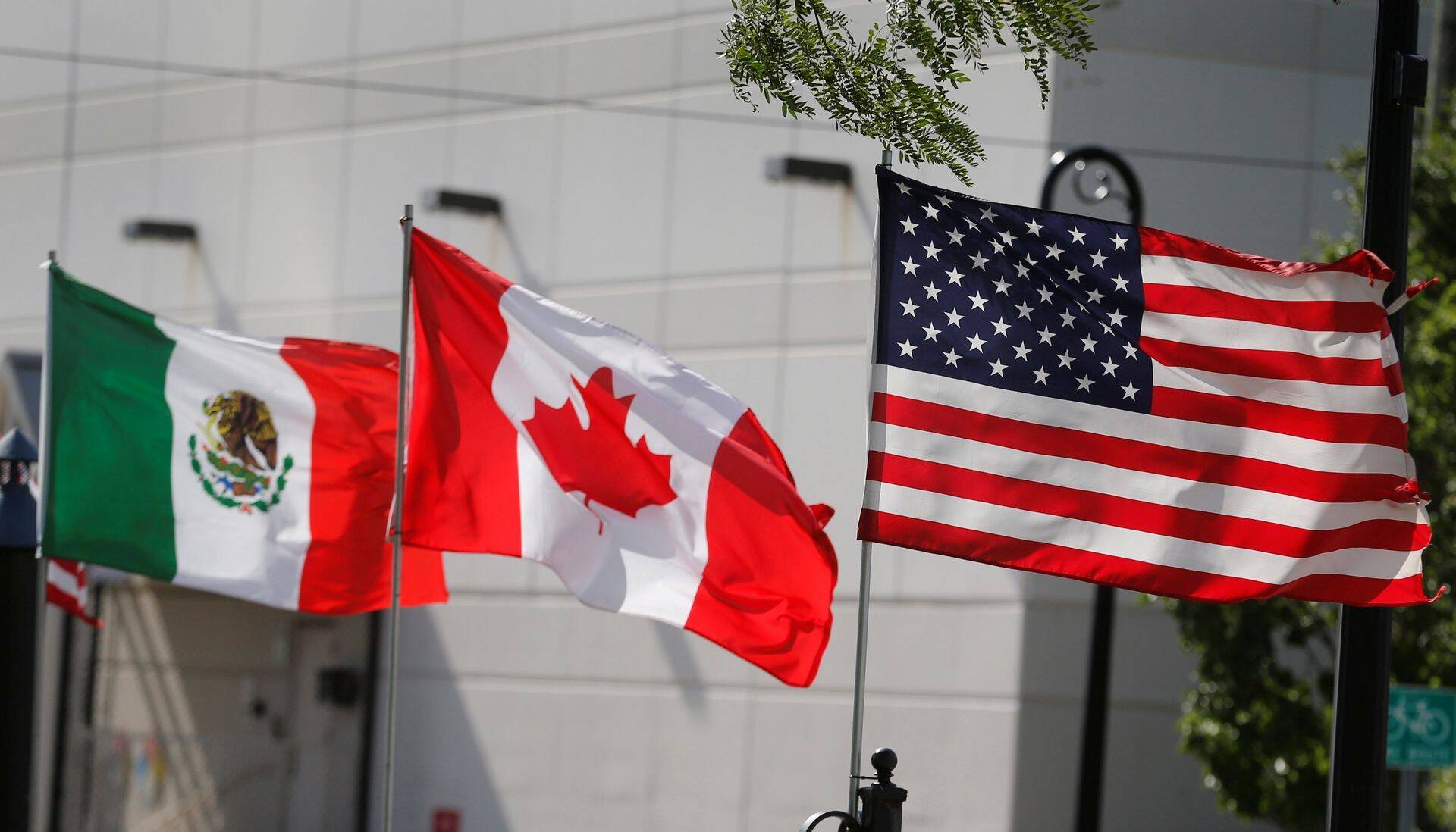 NAFTA osaliste lipud