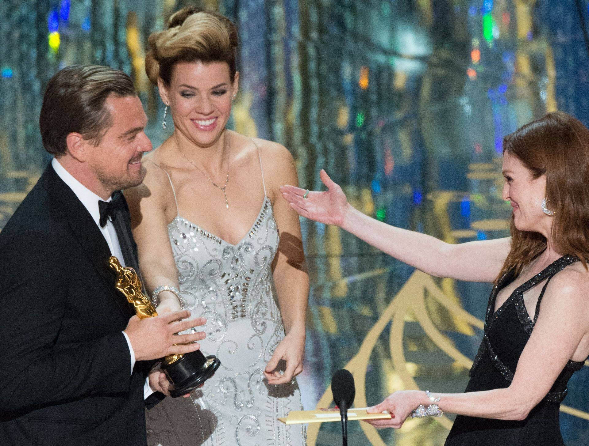 DiCaprio Oscari-võit purustas Twitteri rekordi