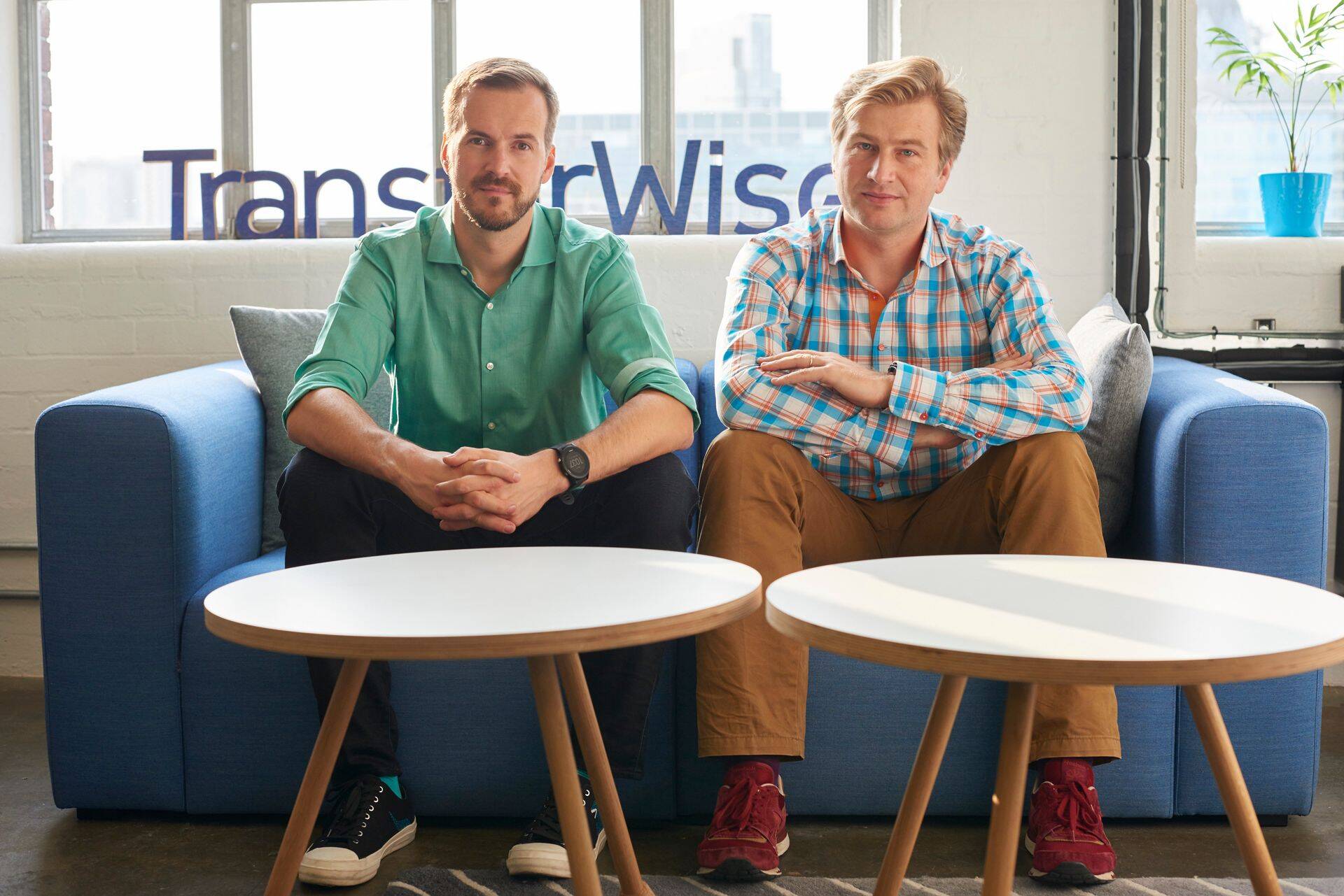 TransferWise'i asutajad Taavet Hinrikus ja Kristo Käärmann.