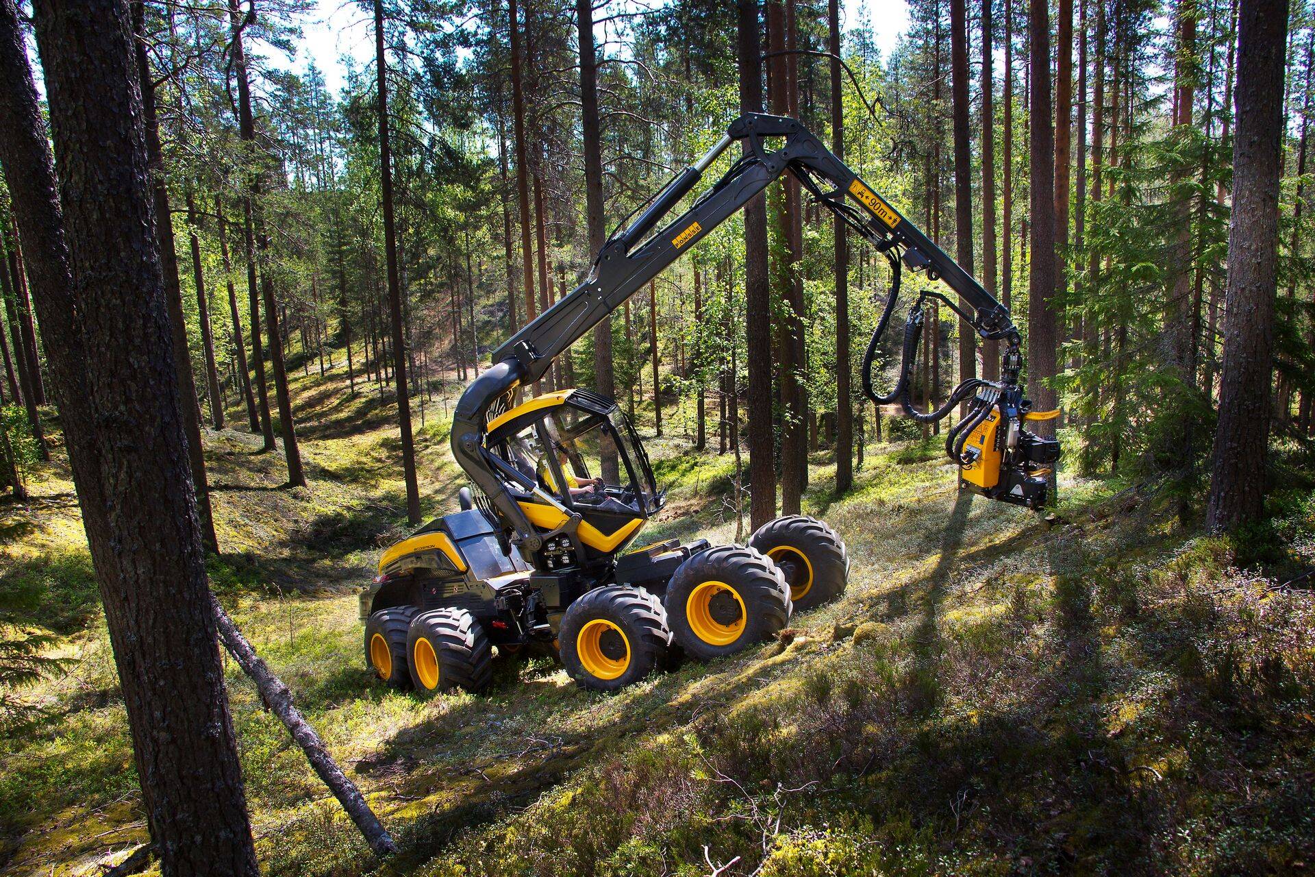 Kahekümnes Ponsse Scorpion King on kohal