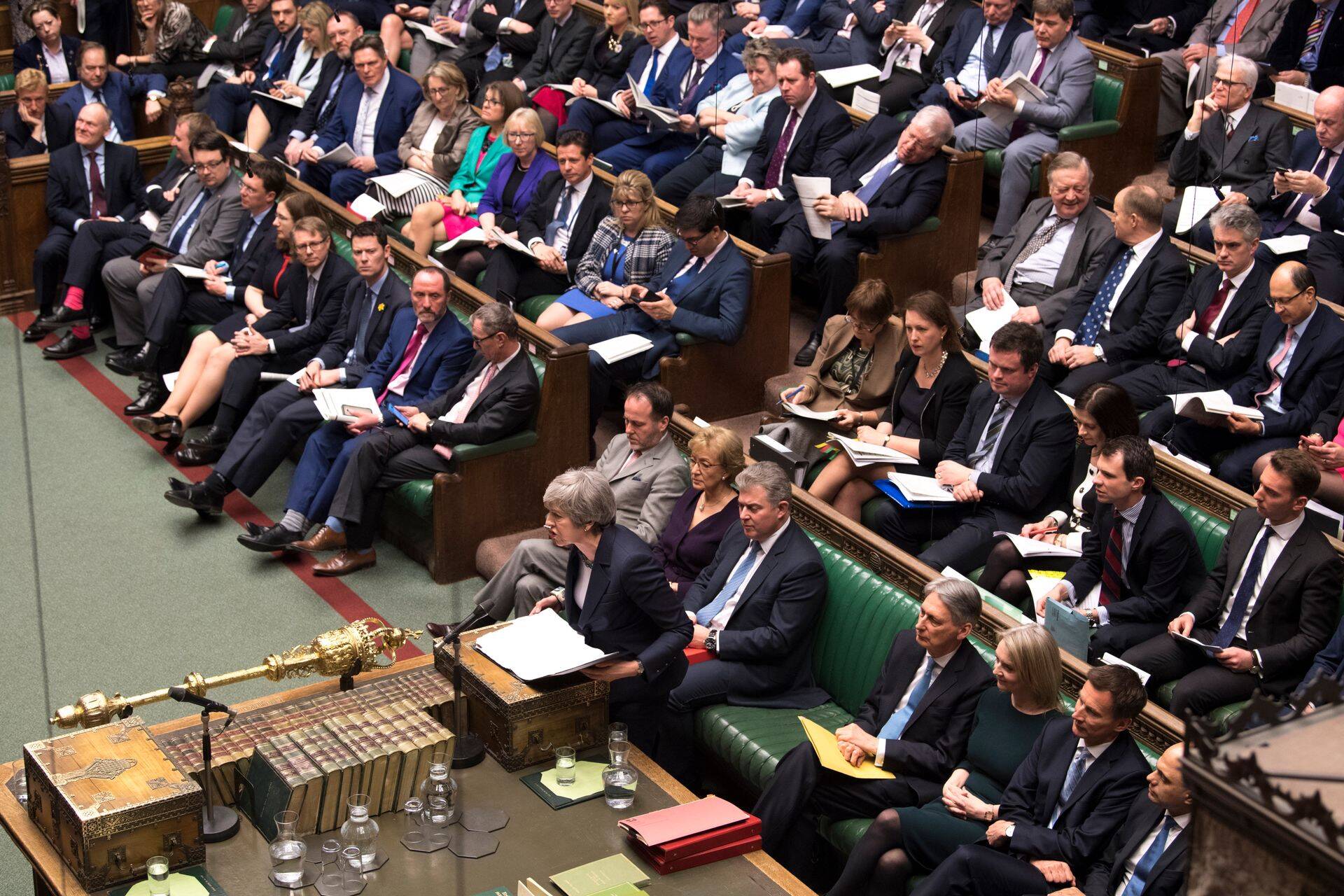 Ühendkuningriigi parlamendi alamkoda 13. märtsil