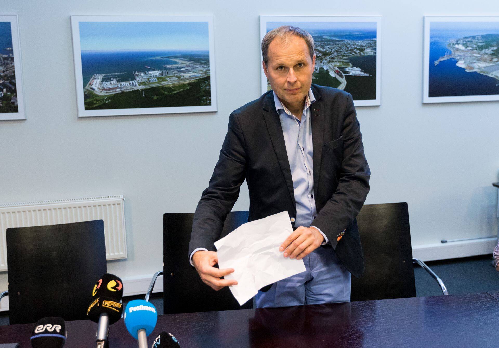 Tallinna Sadama juht Valdo Kalm ütles naljatledes, et sadam on pakkunud Hyperloopi arendajatele terminali kohta Vanasadama piirkonda.