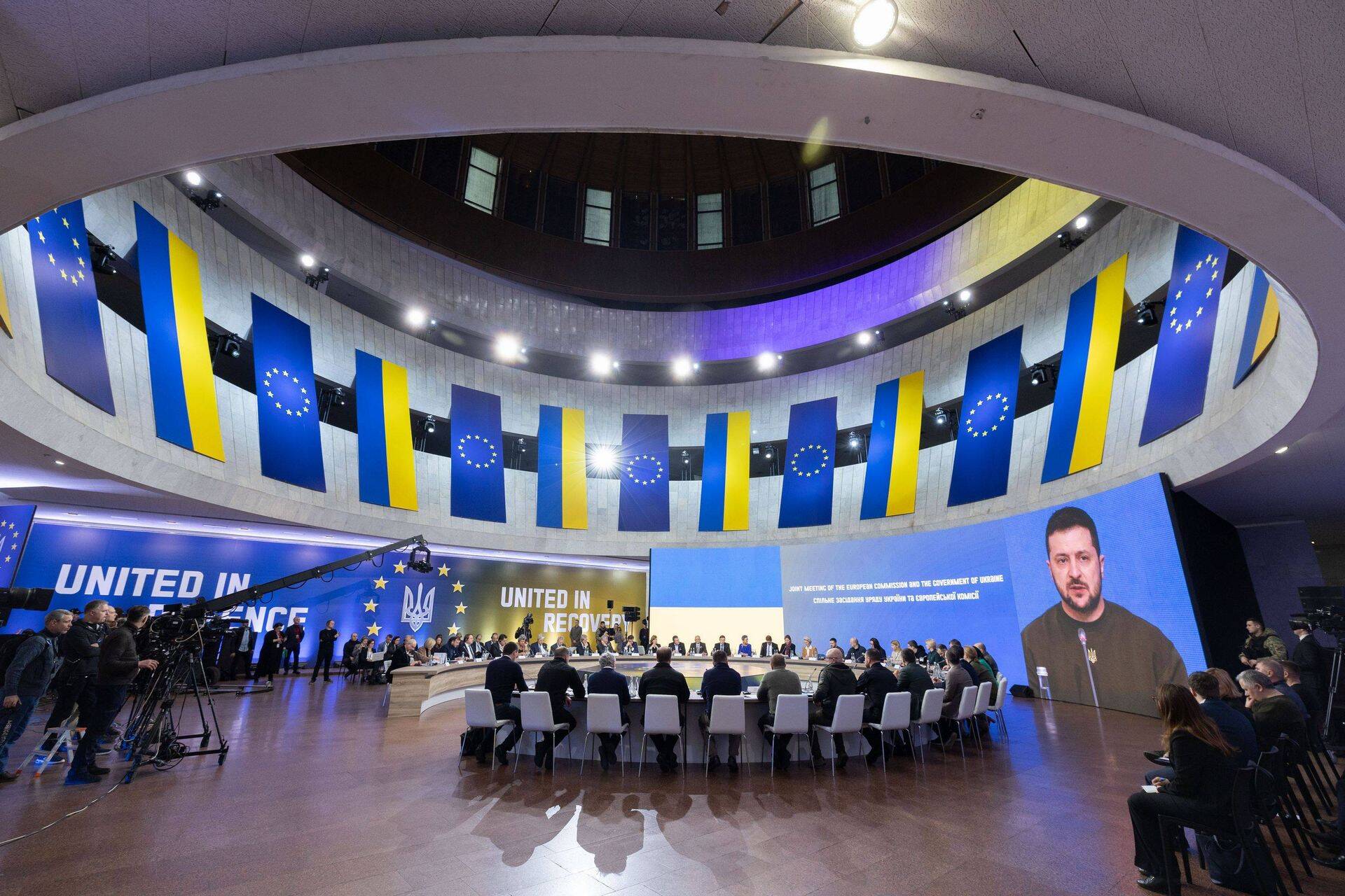 Саммит Украина-ЕС в Киеве.