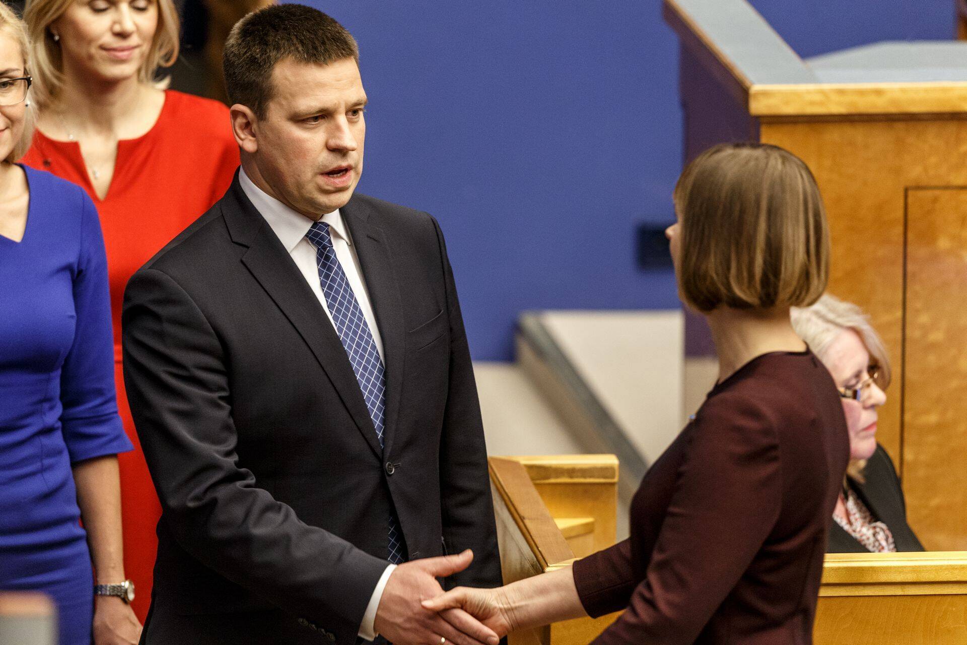Peaminister Jüri Ratas ja president Kersti Kaljulaid