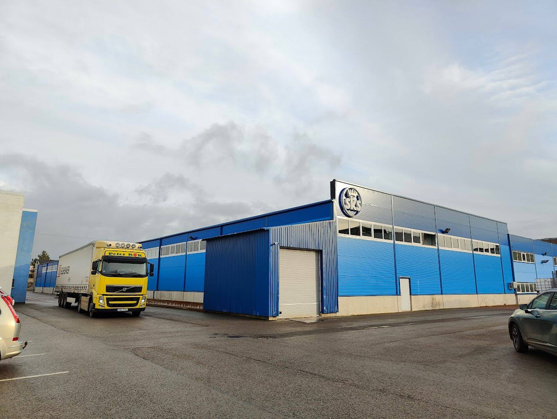 Фабрика SKS Estonia Textile, Нарва, 19 октября 2023 года.