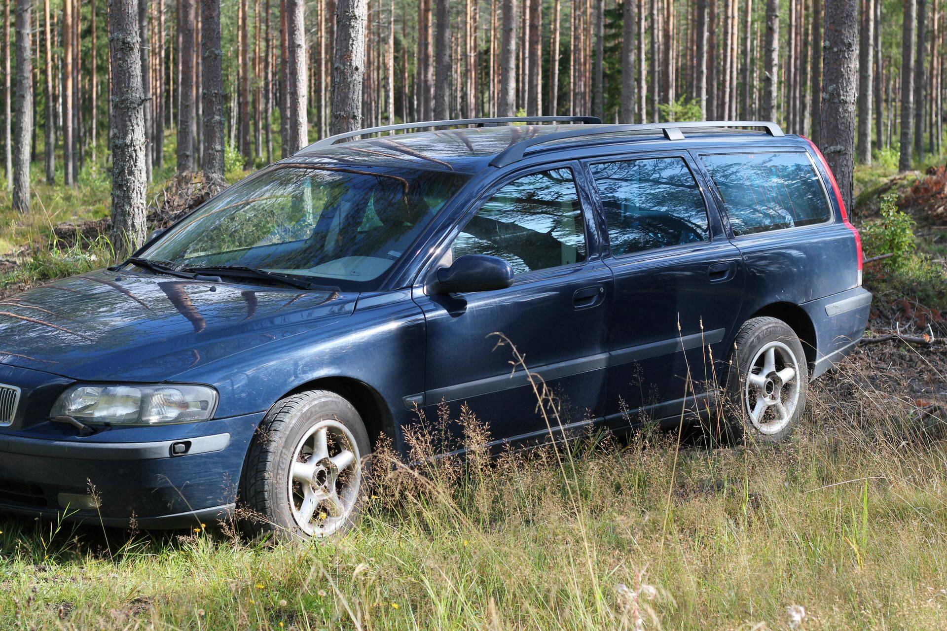 Есть в Эстонии еще старые Volvo V70, которые могут работать на бензине, этиловом спирте и/или метане.