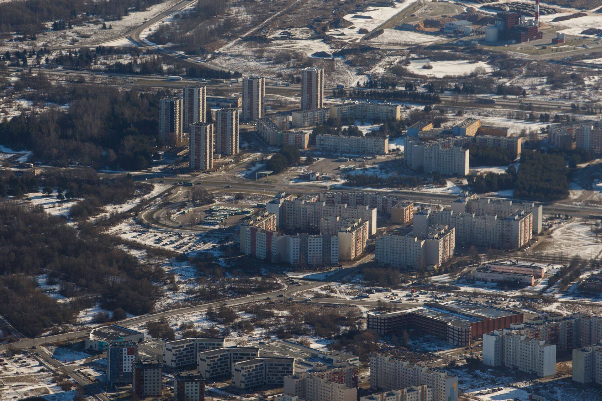 Aerofoto Lasnamäest