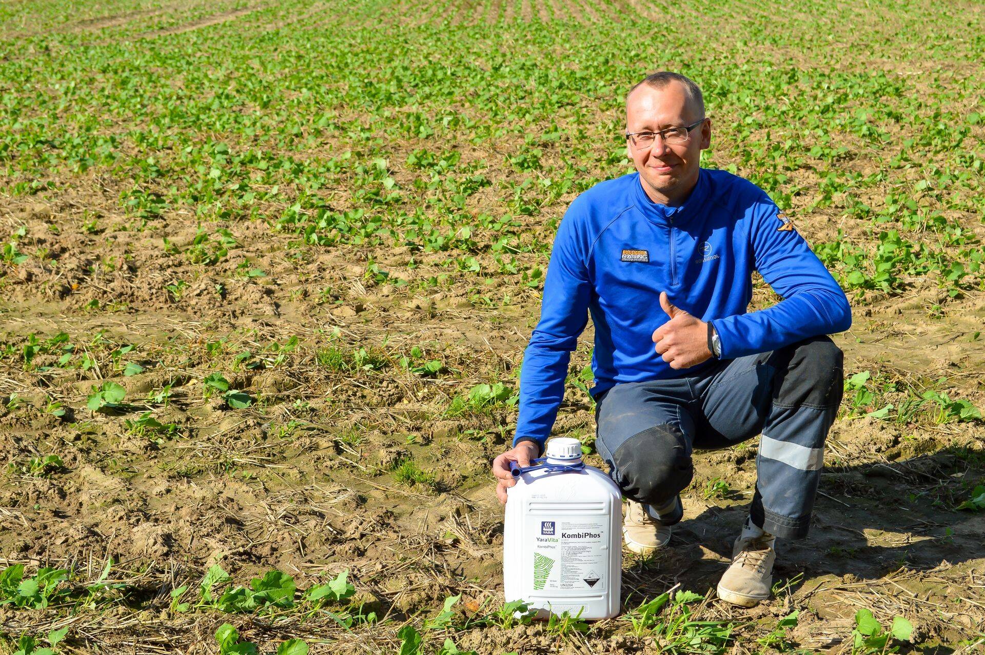 Erik Paalman: KOMBIPHOS annab positiivse tulemuse kasvu algfaasis nii teraviljadel, rapsil- kui kaunviljadel.