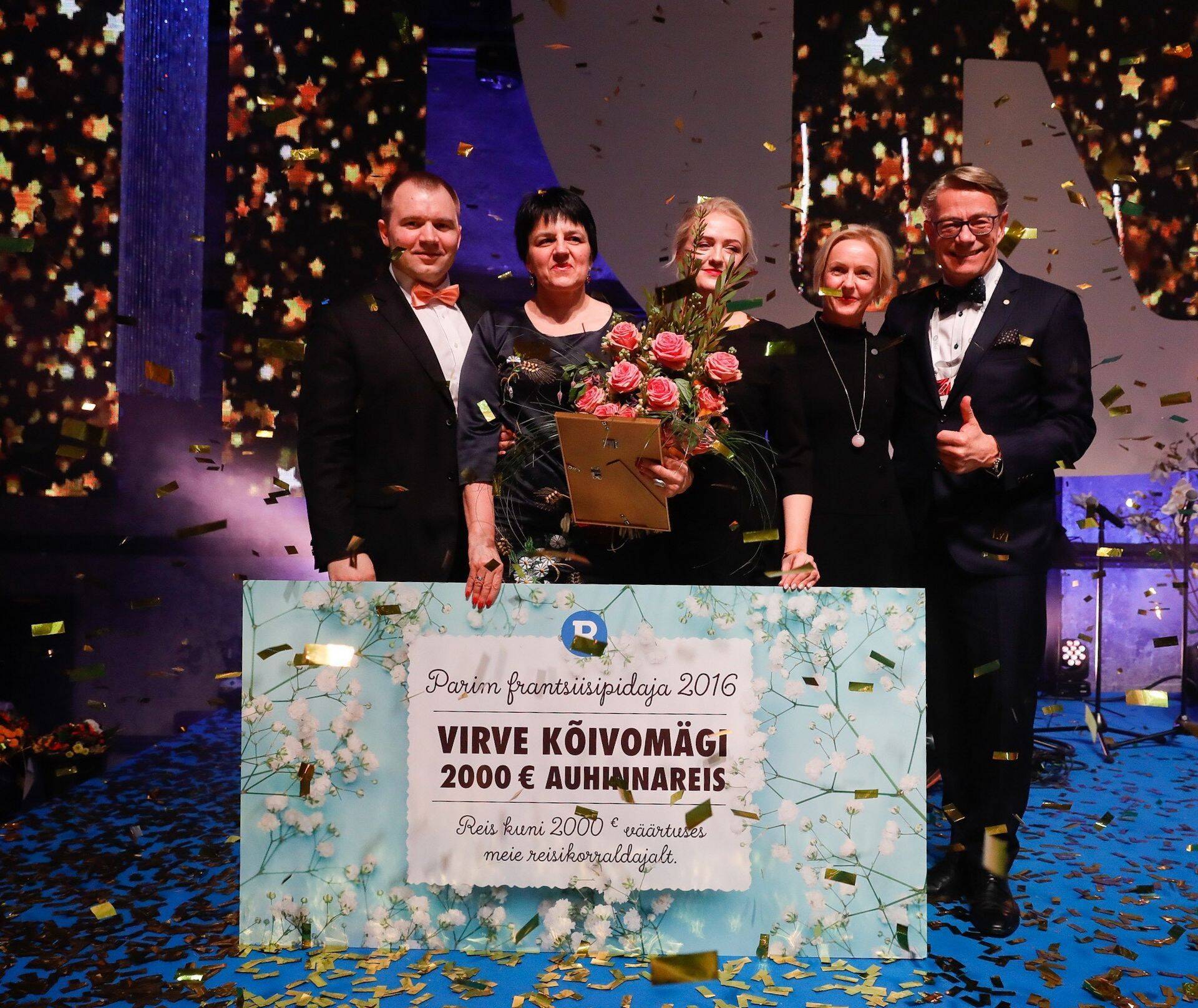 R-kioski aasta frantsiisipidaja Virve Kõivomägi