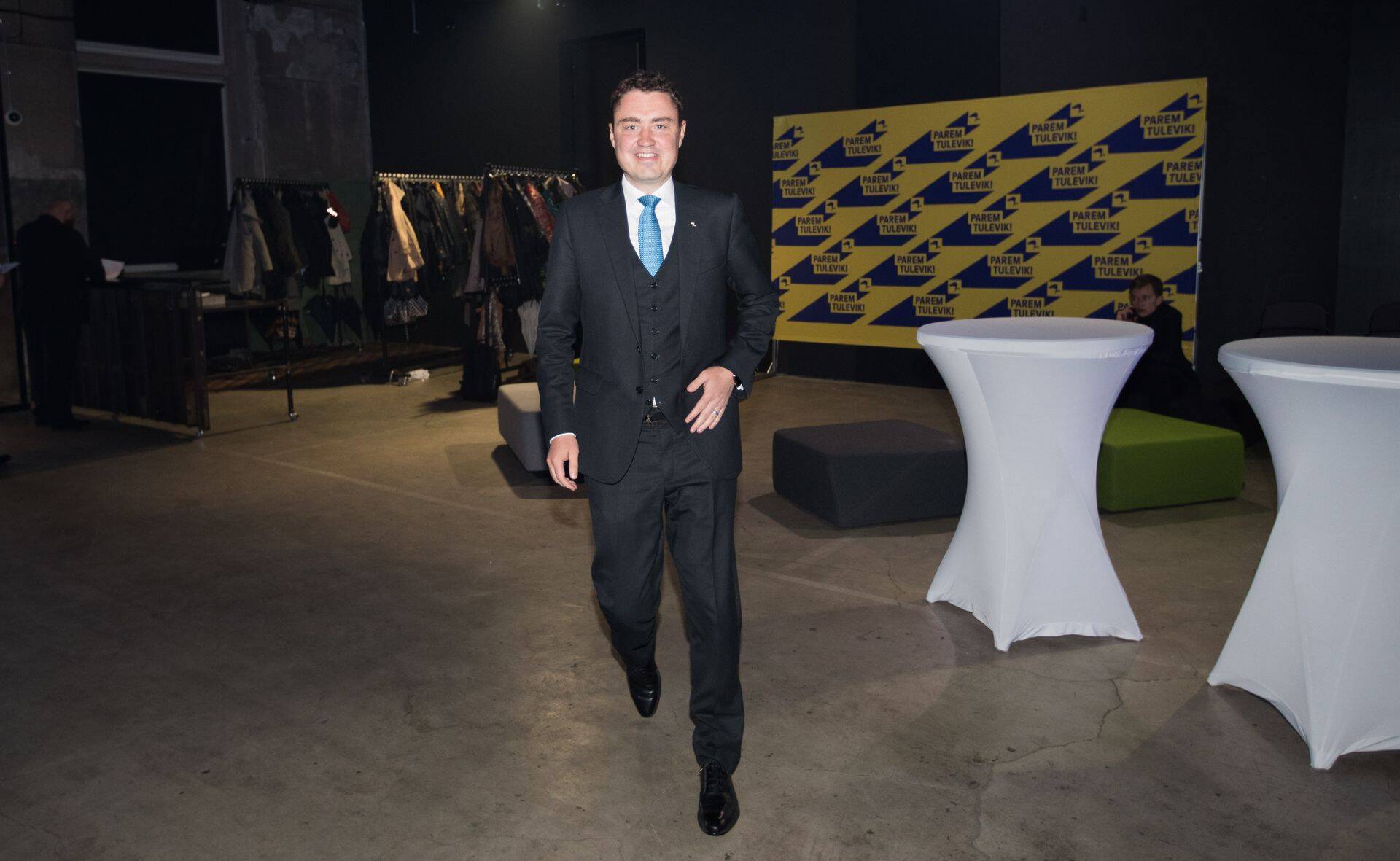 Tallinn, EESTI 26MAY19
Euroopa parlamendi valimised. Reformierakond. Kultuurikatel. Algushetked.
2019 European Parliament elections.
Taavi Rõivas.
Foto Tairo Lutter/POSTIMEES