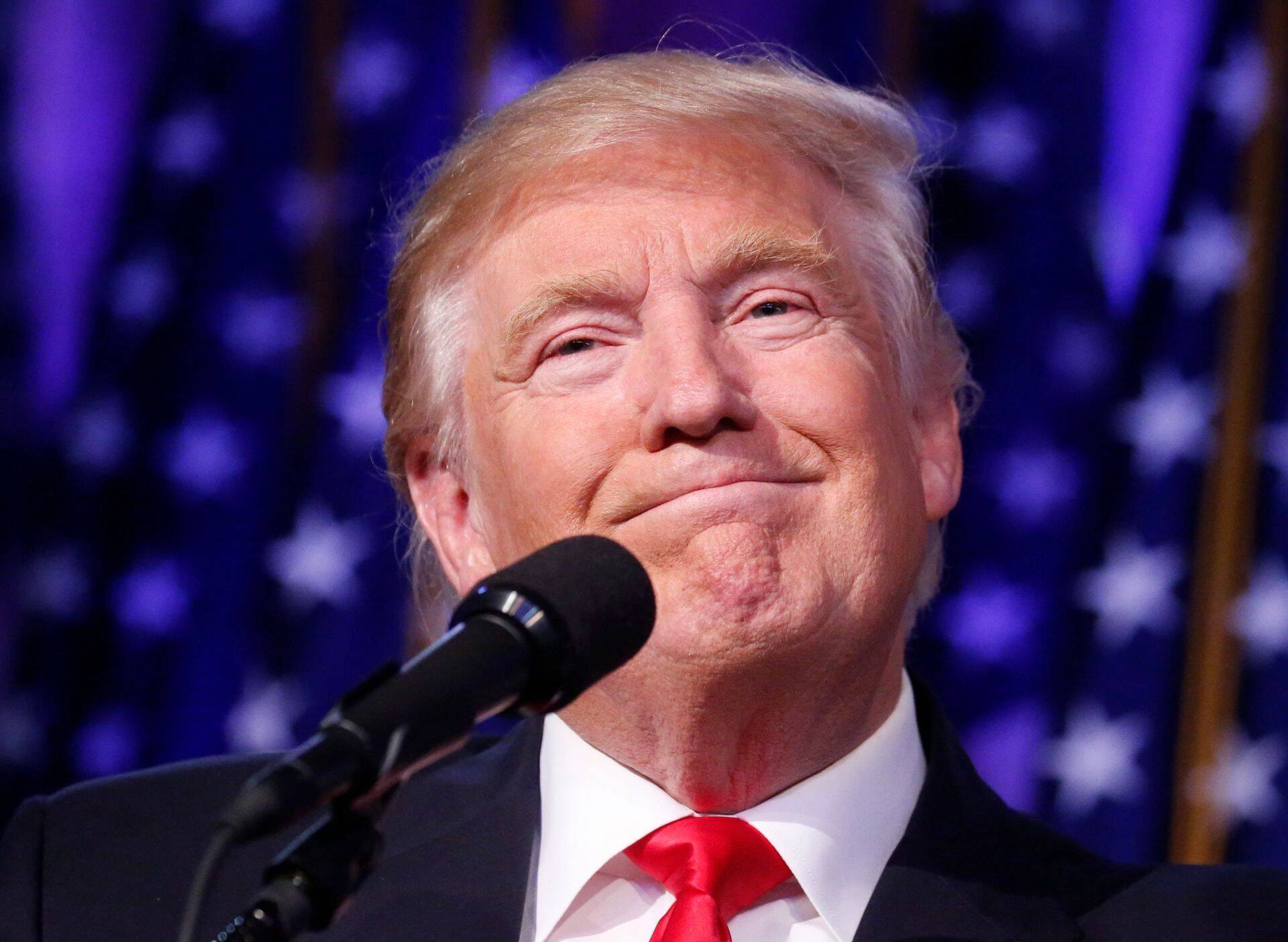 USA president Donald Trump.