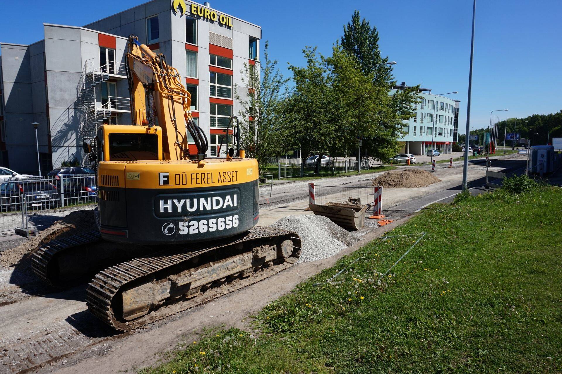 Teetööd Vabaõhumuuseumi teel 15. juunil 2017