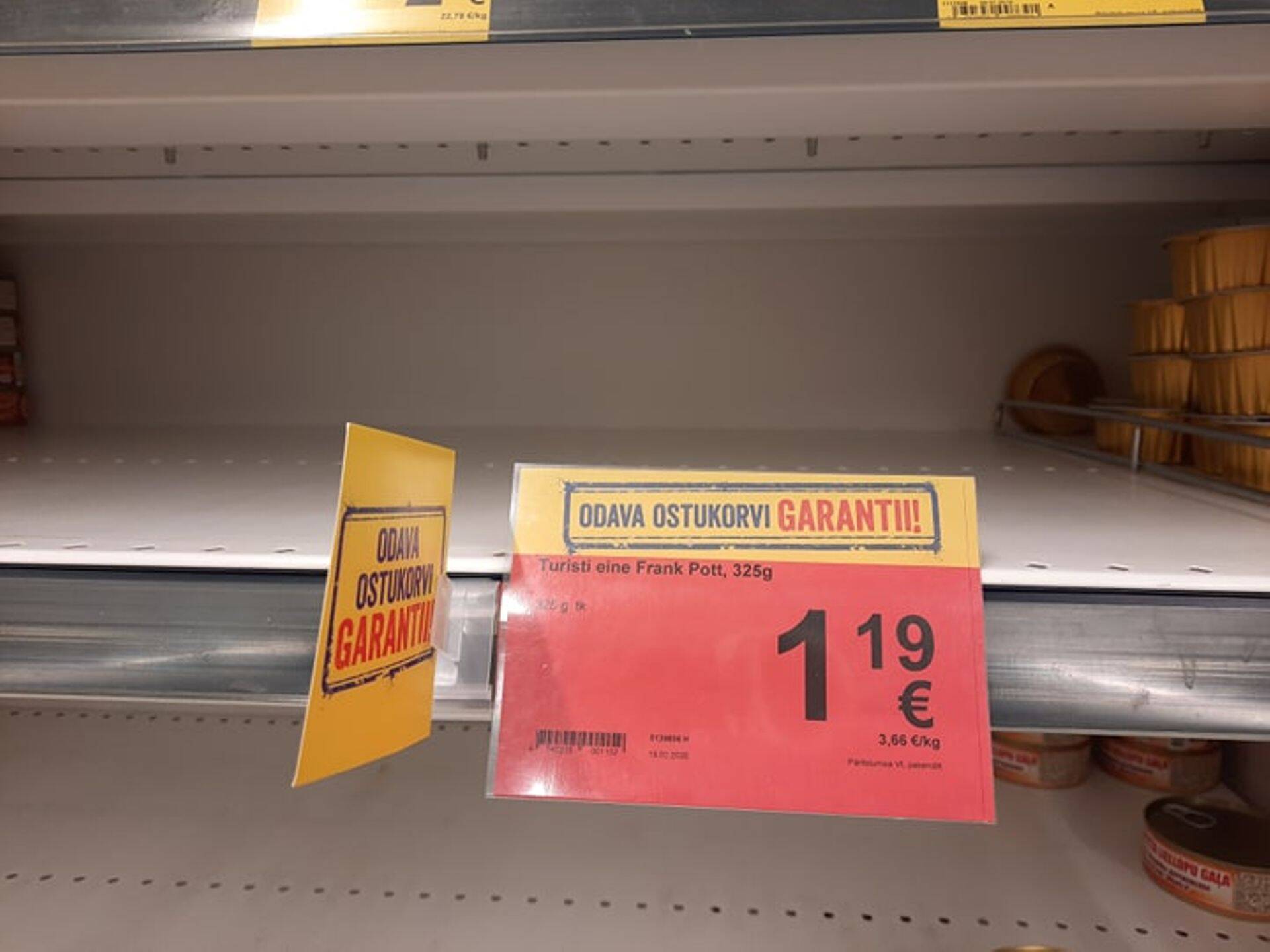 Paanikaks pole põhjust.