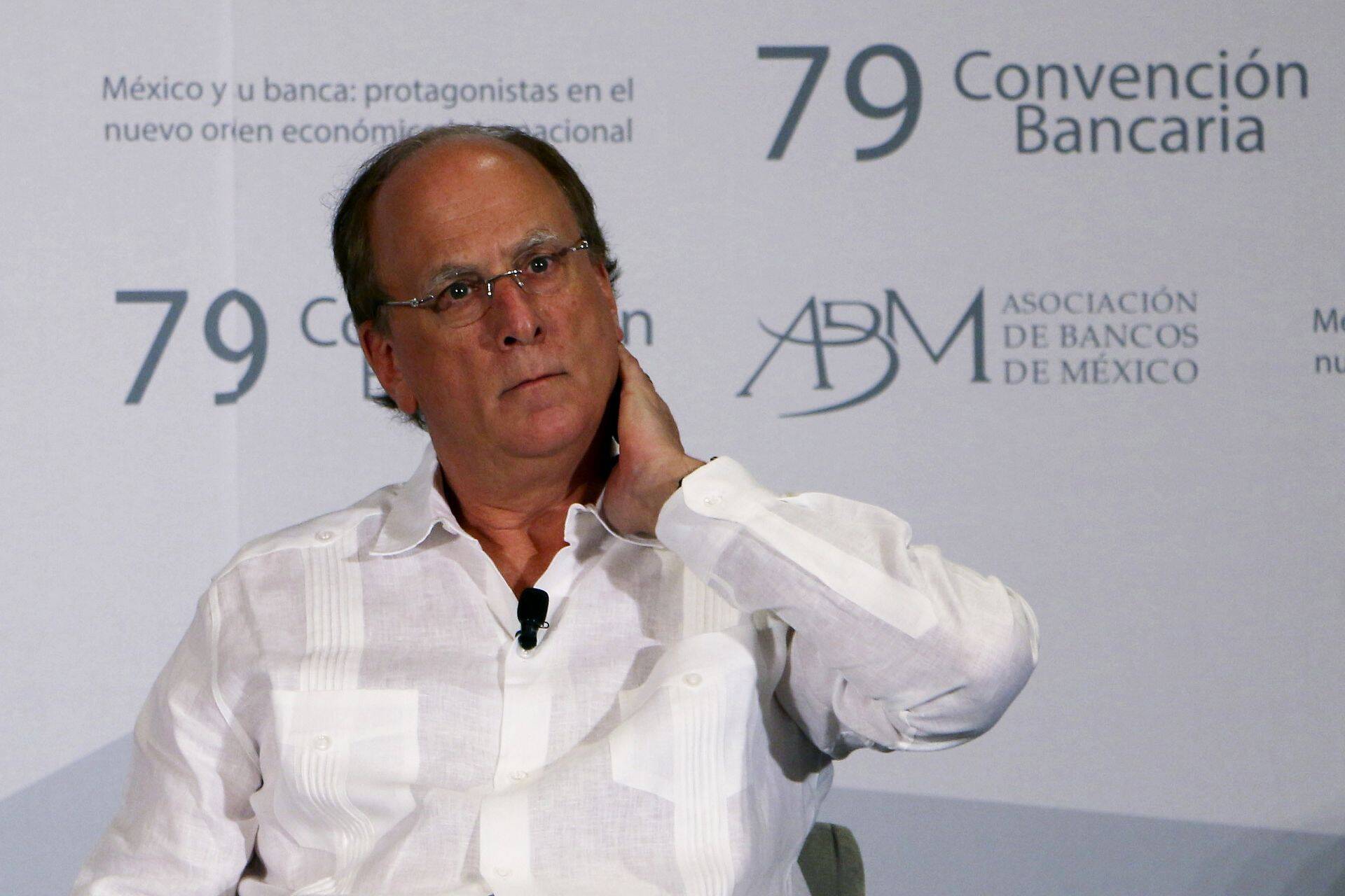 BlackRocki juht Larry Fink.