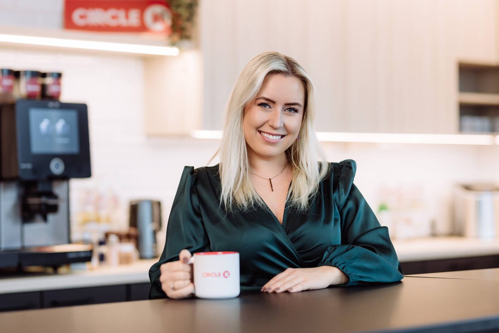 Circle K turundusjuht Kristella Pender