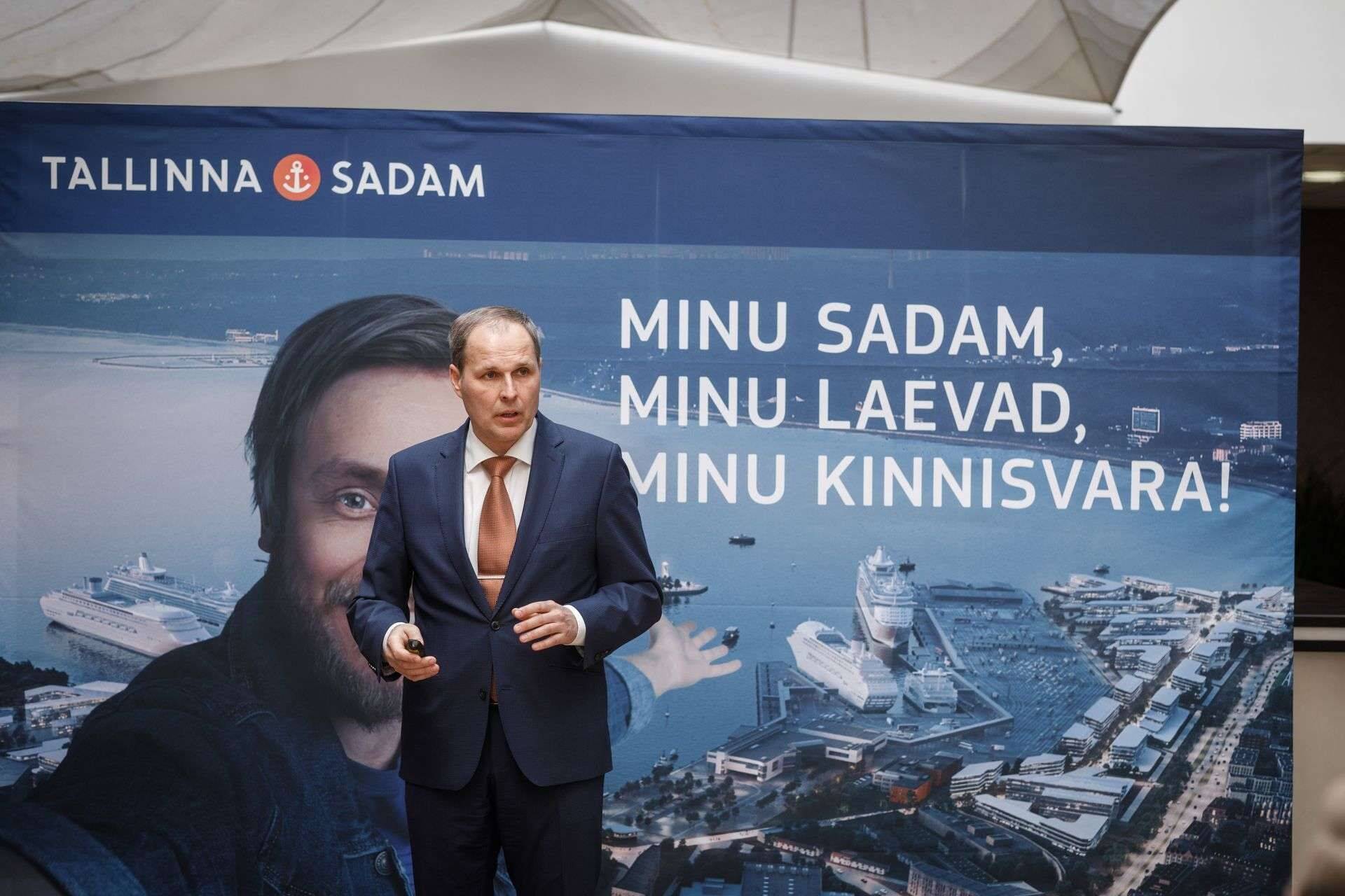 Руководитель Таллиннского порта Валдо Калм