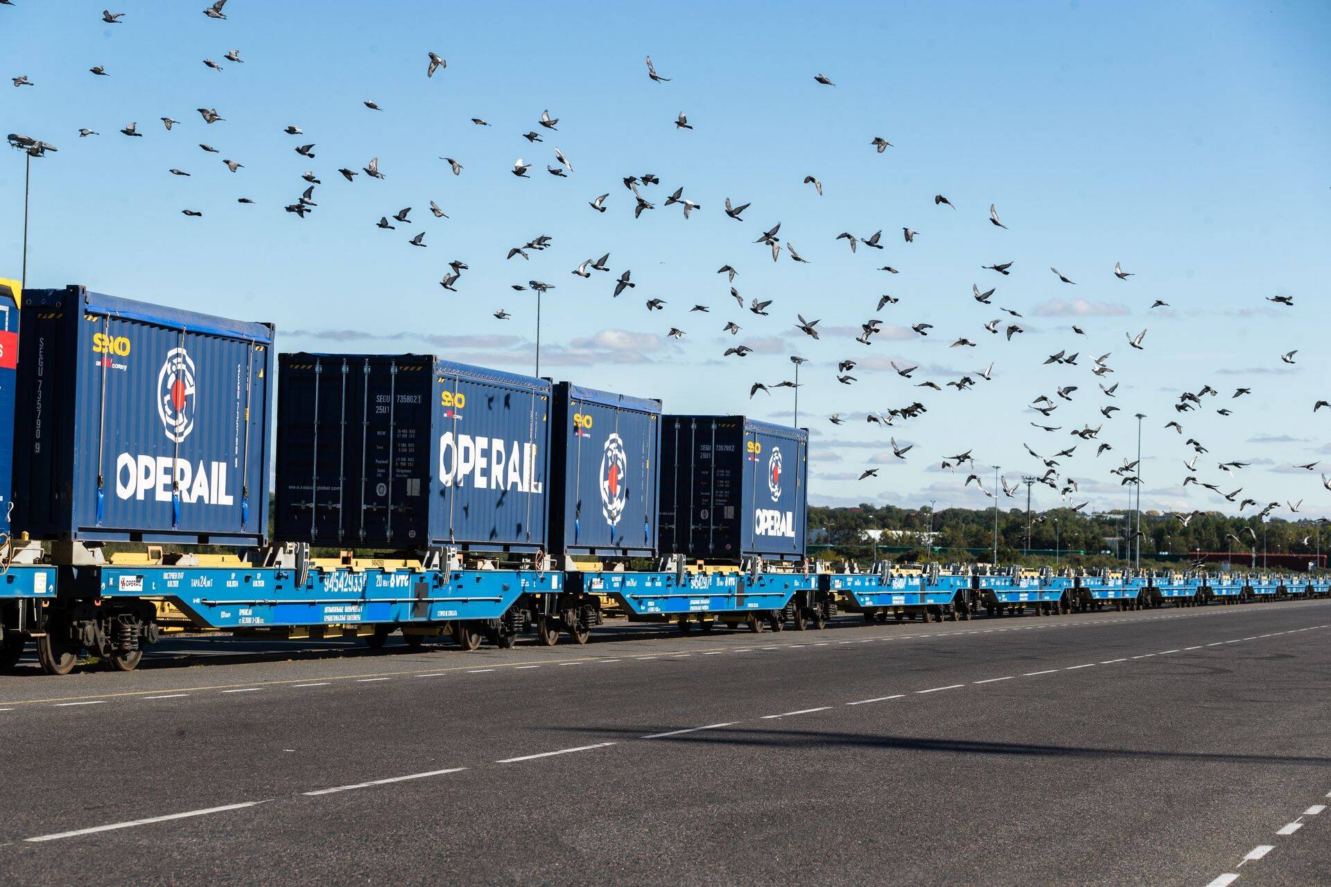 Значительный рост за первые девять месяцев показали внутригосударственные мультимодальные грузоперевозки Operail: их объем стал на 52% больше, чем за тот же период предыдущего года.