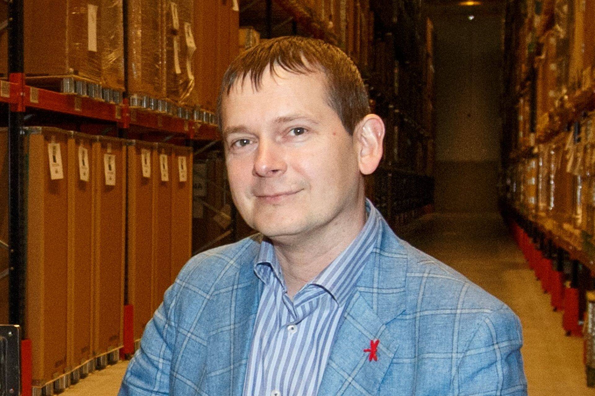 Logistika Plussi juhatuse esimees Toomas Orutar.