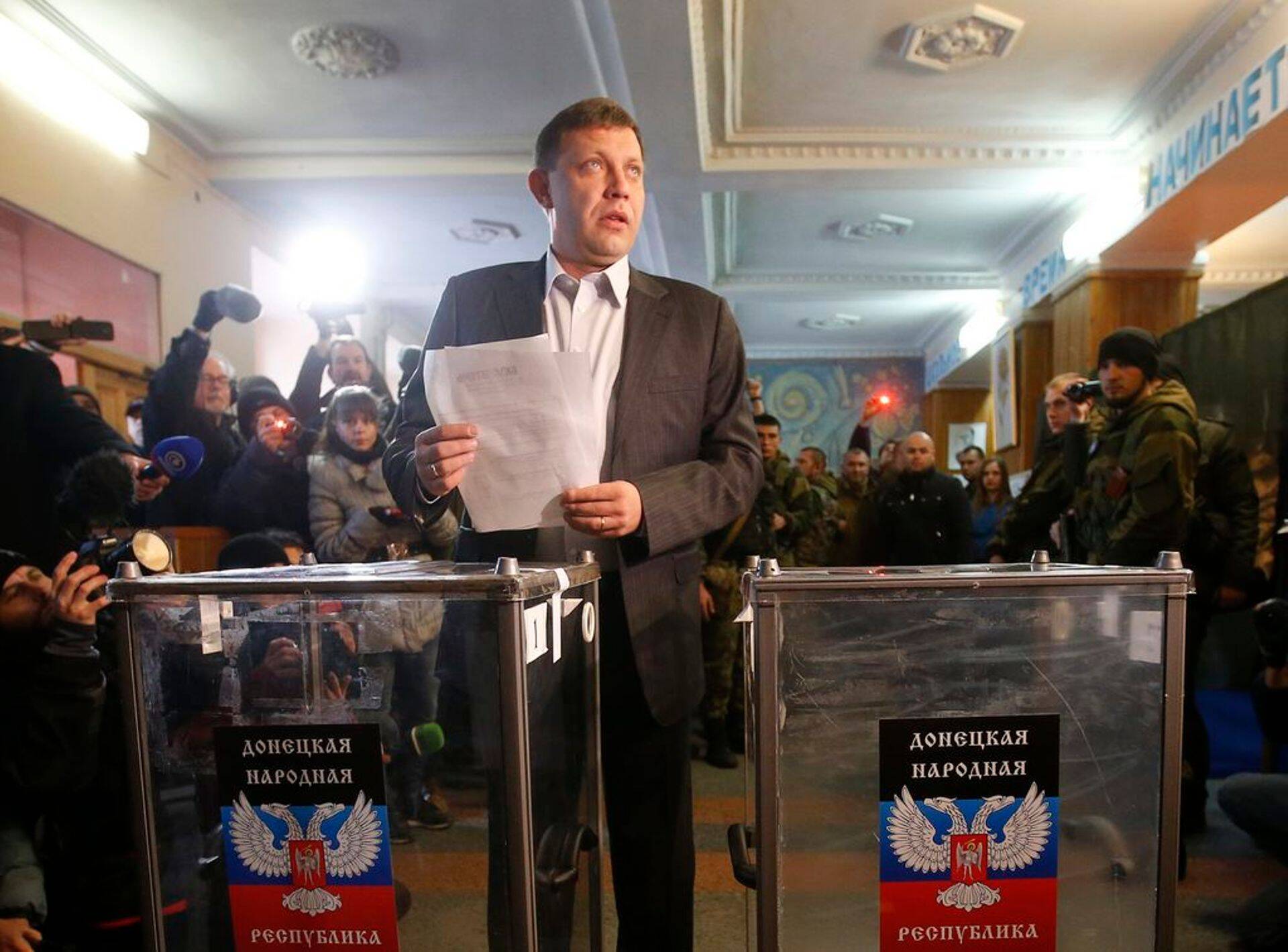 Donetski nn rahvavabariigi juht Aleksander Zahhartšenko