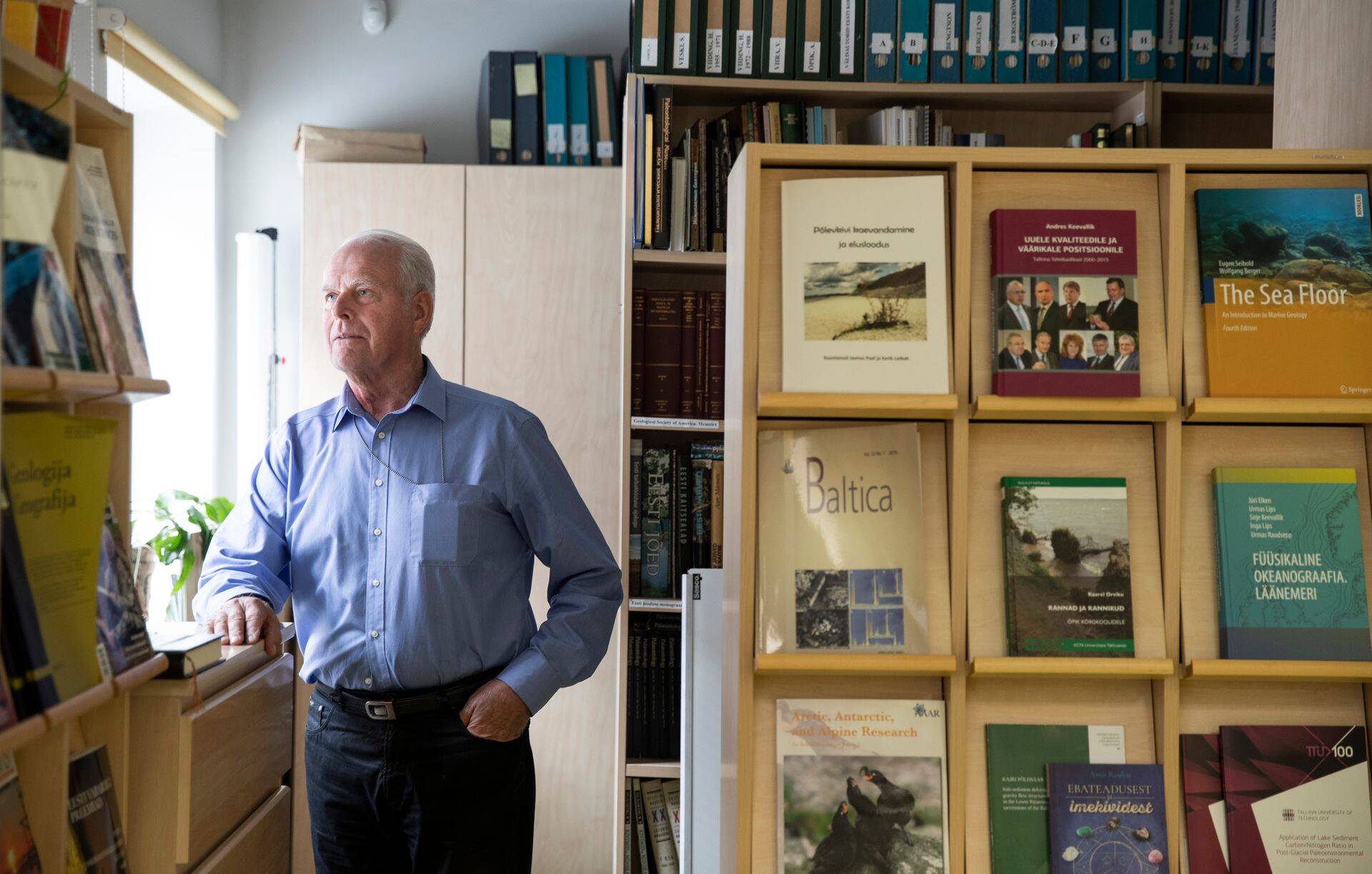 Tallinna Tehnikaülikooli loodusteaduskonna emeriitprofessor Rein Vaikmäe.