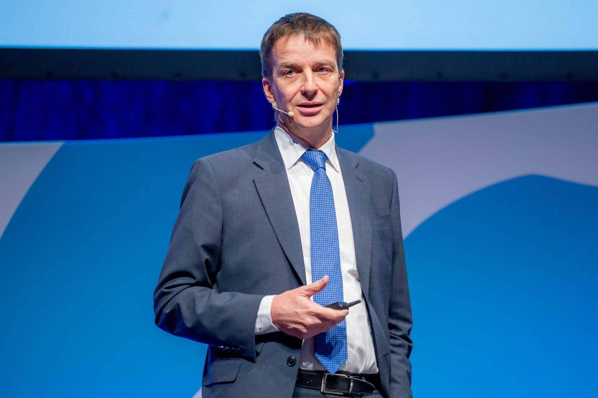 Eesti Panga president Ardo Hansson Pärnu Finantskonverentsil