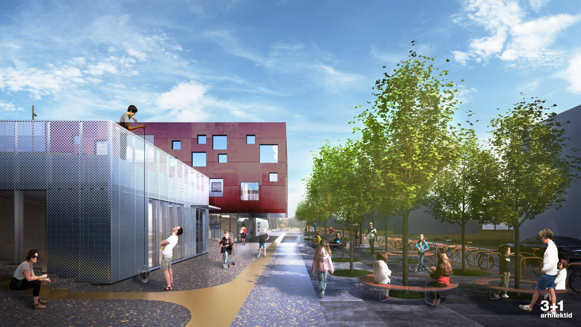 Проект учебного квартала.