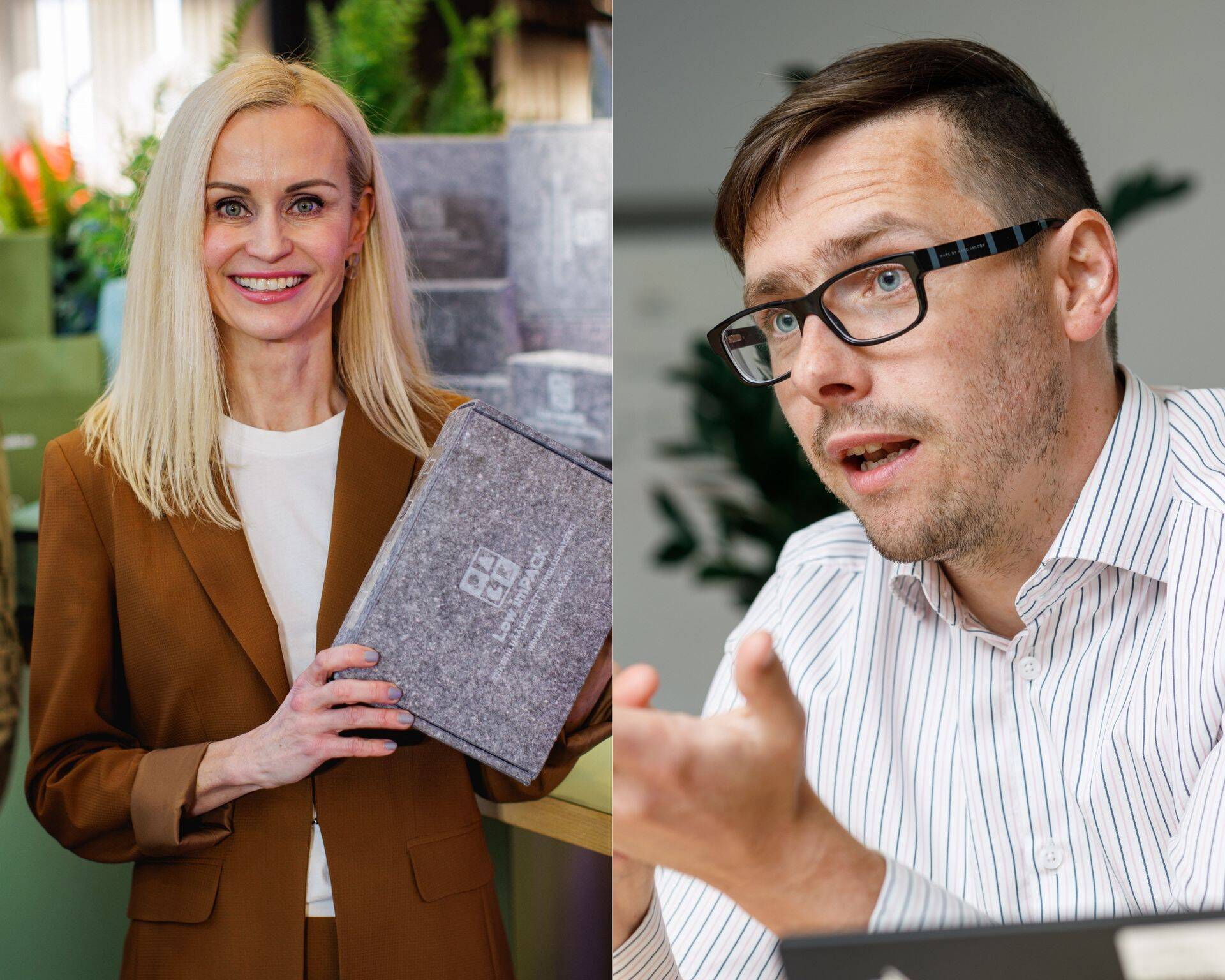 Kaie Kaas-Ojavere ja Kaupo Heinma.