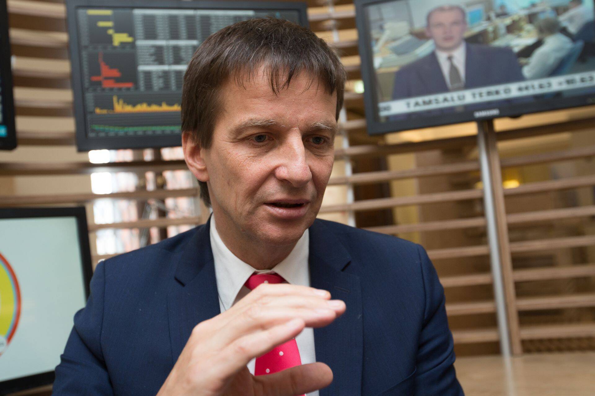 Euroopa Keskpanga nõukogu liige ja Eesti Panga president Ardo Hansson.