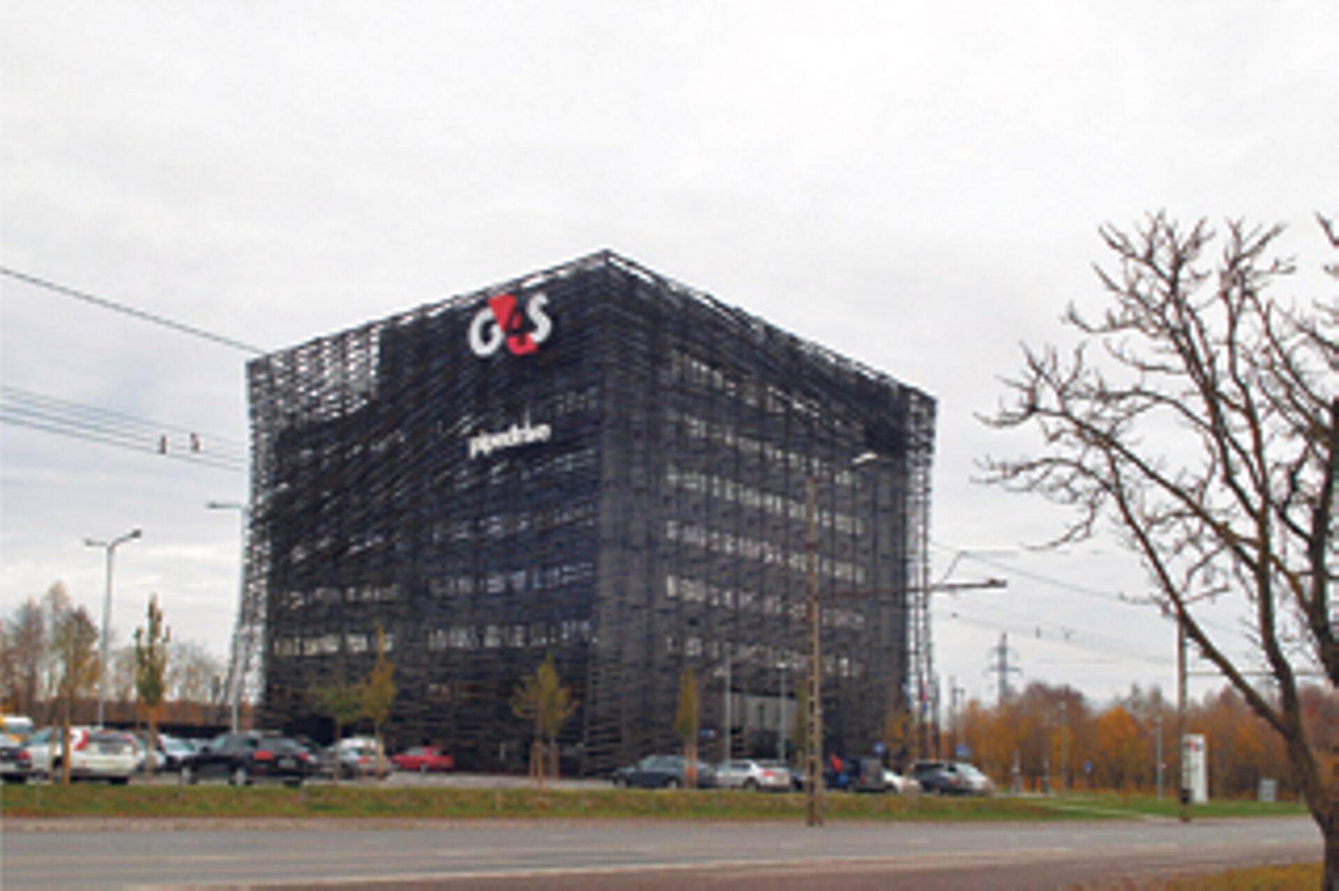 Выполненные для G4S AS металлоконструкции, генподрядчик Oma Ehitaja