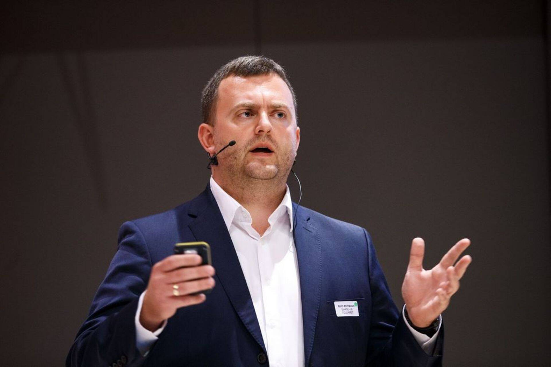 Maksu- ja tolliameti peadirektori asetäitja Rivo Reitmann.