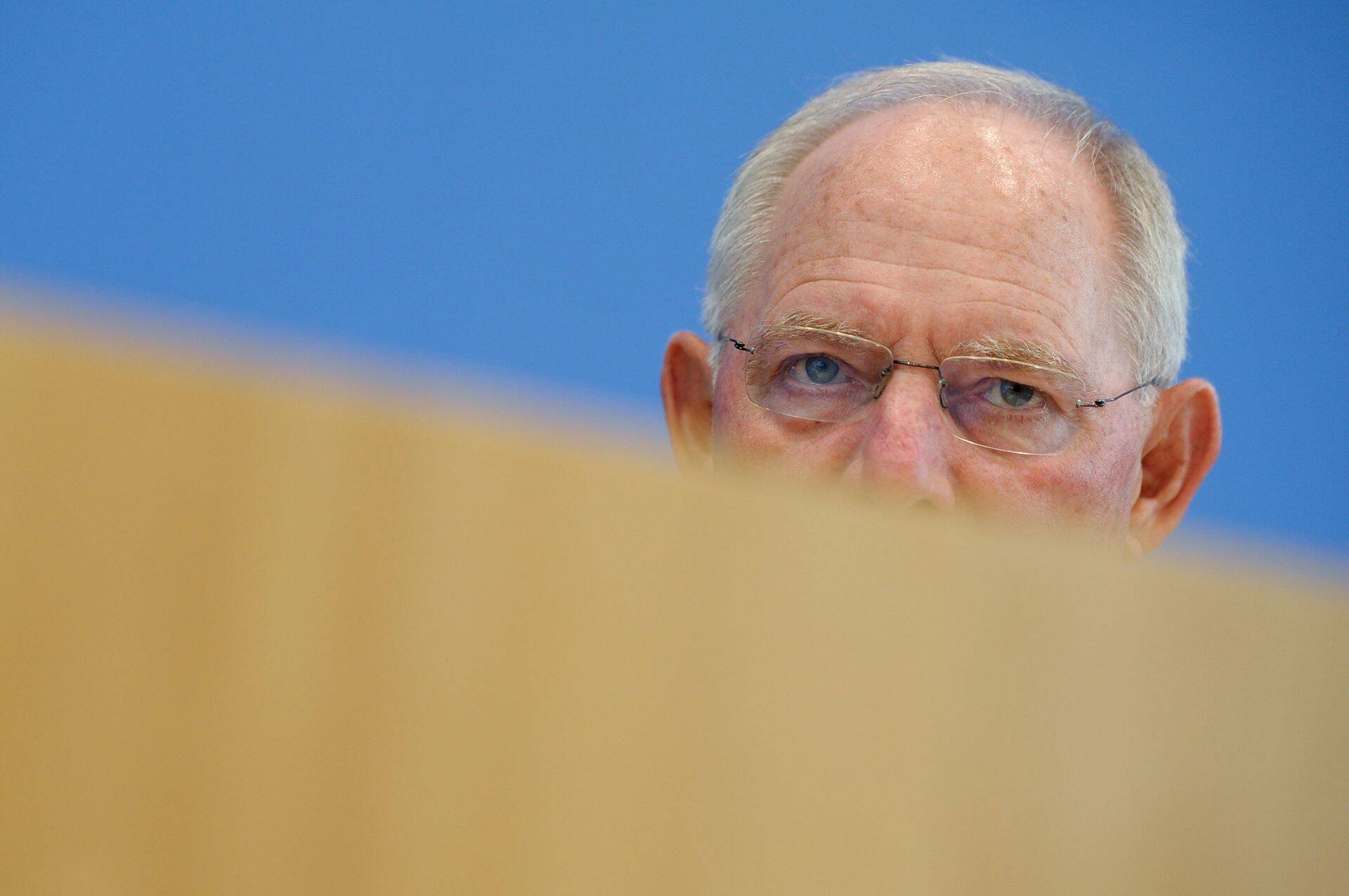 Saksamaa rahandusminister Wolfgang Schäuble