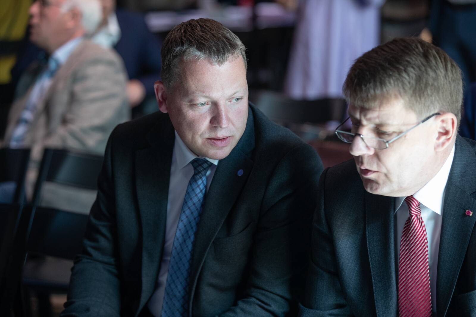“Tulumaksusüsteemi muutmine oleks kõige hullem,“ ütles kaubandus- ja tööstuskoja juht Mait Palts (vasakul).
